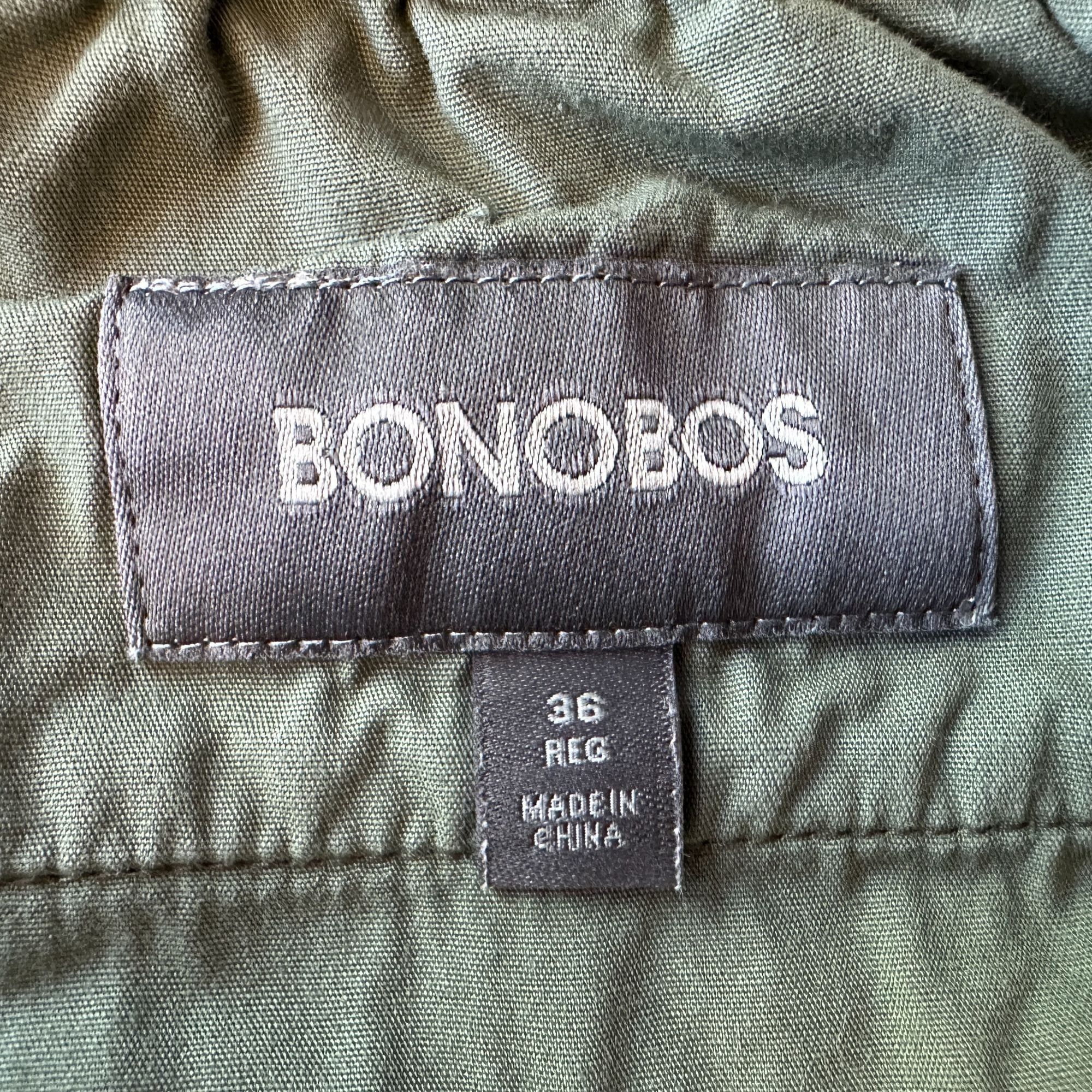 Bonobos Bonobos Mens 36 Reg Pants Straight Leg Drawstring Size US 36 / EU 52 - 3 Thumbnail
