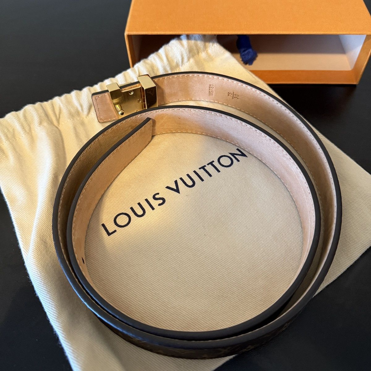 Designer × Hypebeast × Louis Vuitton Louis Vuitton Minibelt “Monogram Brown” M9781 75|30 Size ONE SIZE - 3 Thumbnail