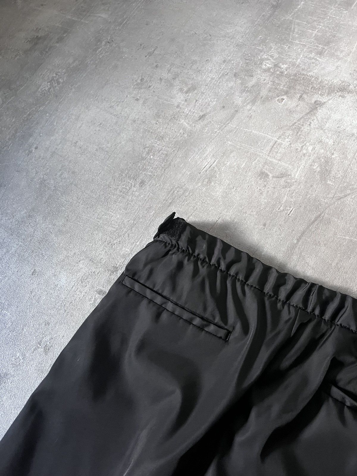 Prada Prada S/S 18 Gabardine Black Nylon Strap Pants Size US 30 / EU 46 - 13 Thumbnail