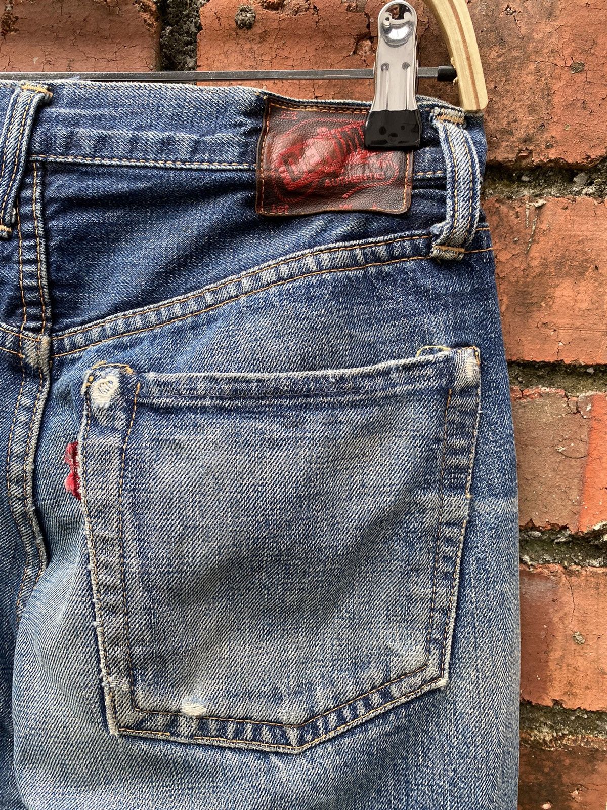Denime × Toyo Enterprises W30x29 vintage denime repaired distressed denime redline Size US 30 / EU 46 - 7 Thumbnail