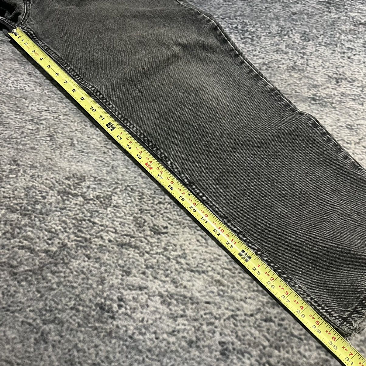 Levi's VINTAGE LEVI'S 550 BLACK FADED BAGGY RELAXED FIT JEANS 34x30 Size US 34 / EU 50 - 13 Thumbnail