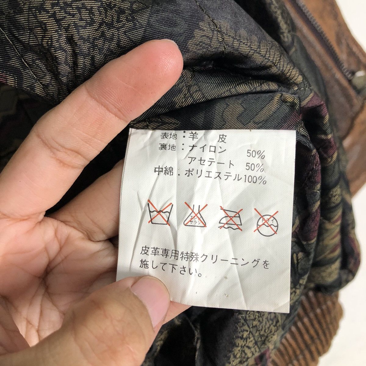 Japanese Brand 📌Vintage Leather Jacket Biker Loldanthony Size US L / EU 52-54 / 3 - 21 Thumbnail