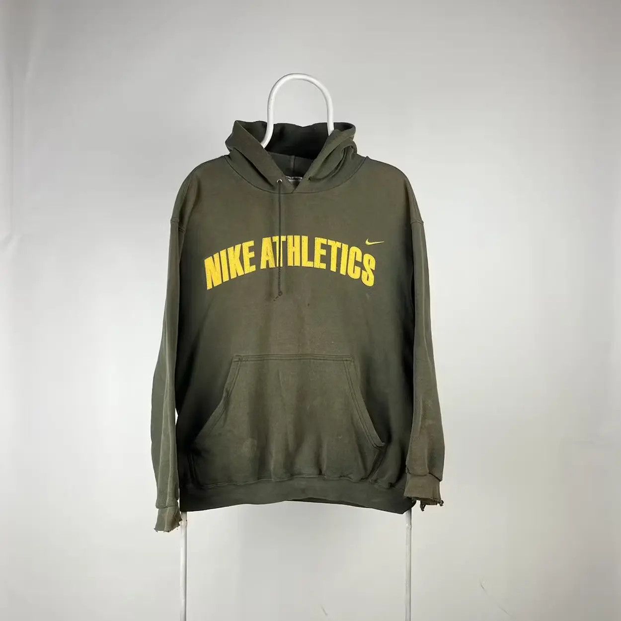 Nike Vintage Nike Athletics Hoodie 90s Ys2K Made in USA Size US M / EU 48-50 / 2 - 1 Thumbnail