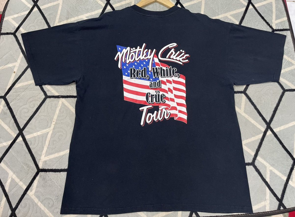 Band Tees × Vintage VINTAGE Y2K MOTLEY CRUE T SHIRT Size US XL / EU 56 / 4 - 12 Thumbnail