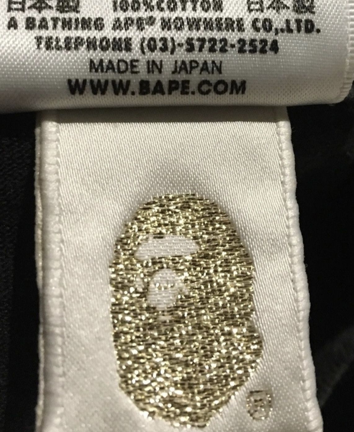 Bape Bape multi logo tee shirt Size US M / EU 48-50 / 2 - 5 Thumbnail