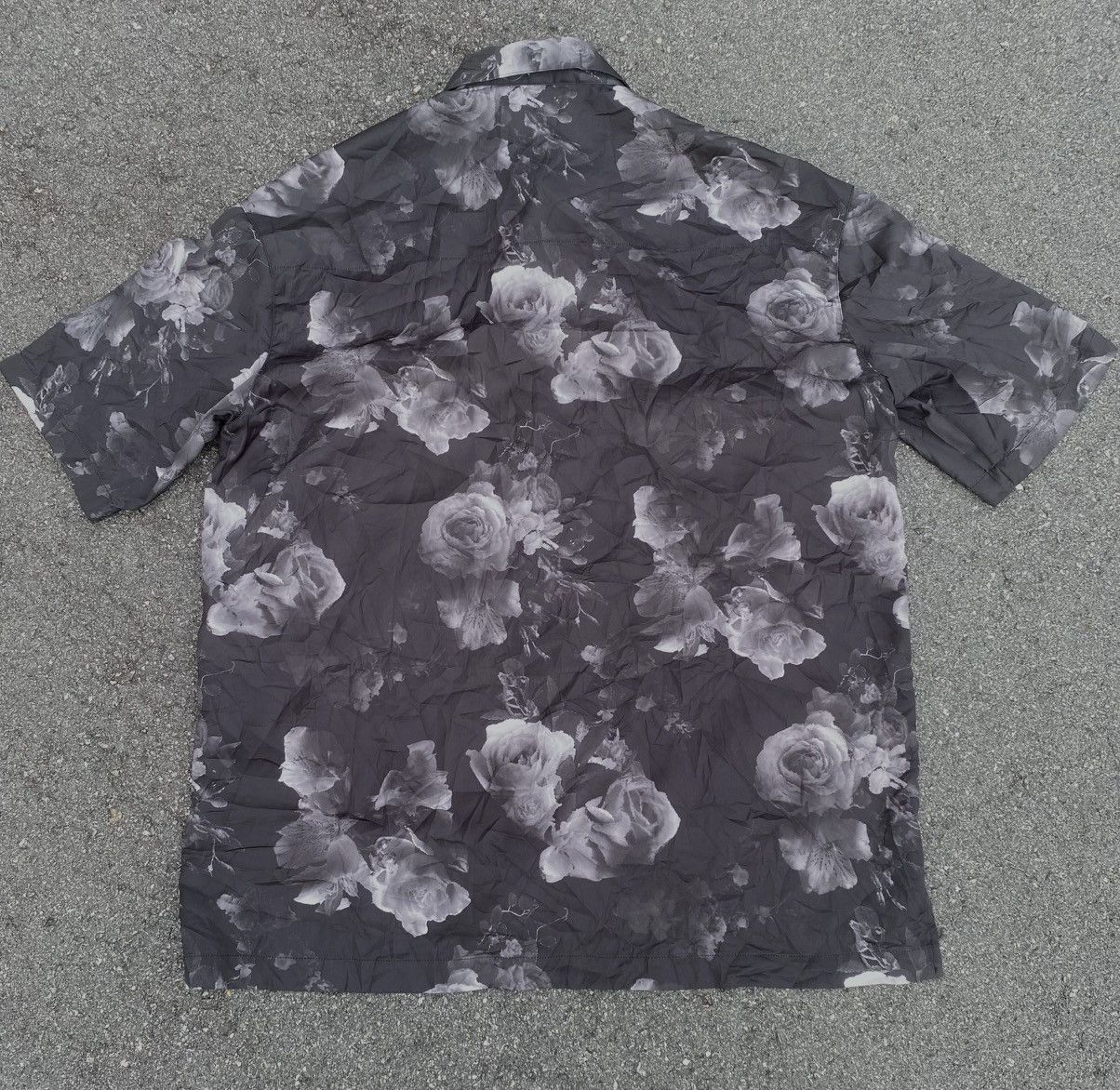 Japanese Brand × STUDIOUS Studios flower polyester shirt button Size US L / EU 52-54 / 3 - 2 Thumbnail