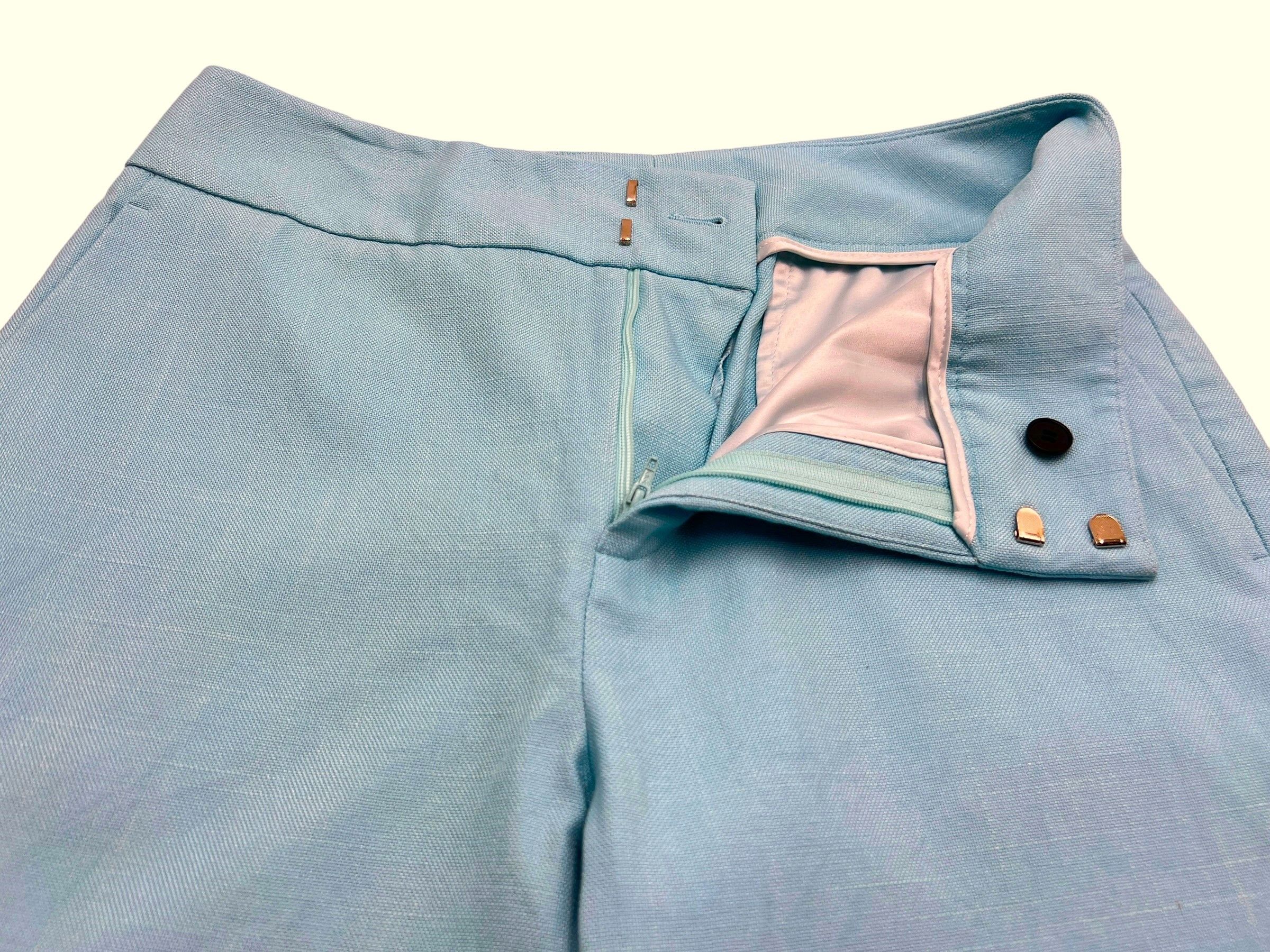 Other Lane Classic Silk Trousers Size EU:36; UK:10; US:6 - W28 L26 Size 28" / US 6 / IT 42 - 5 Thumbnail