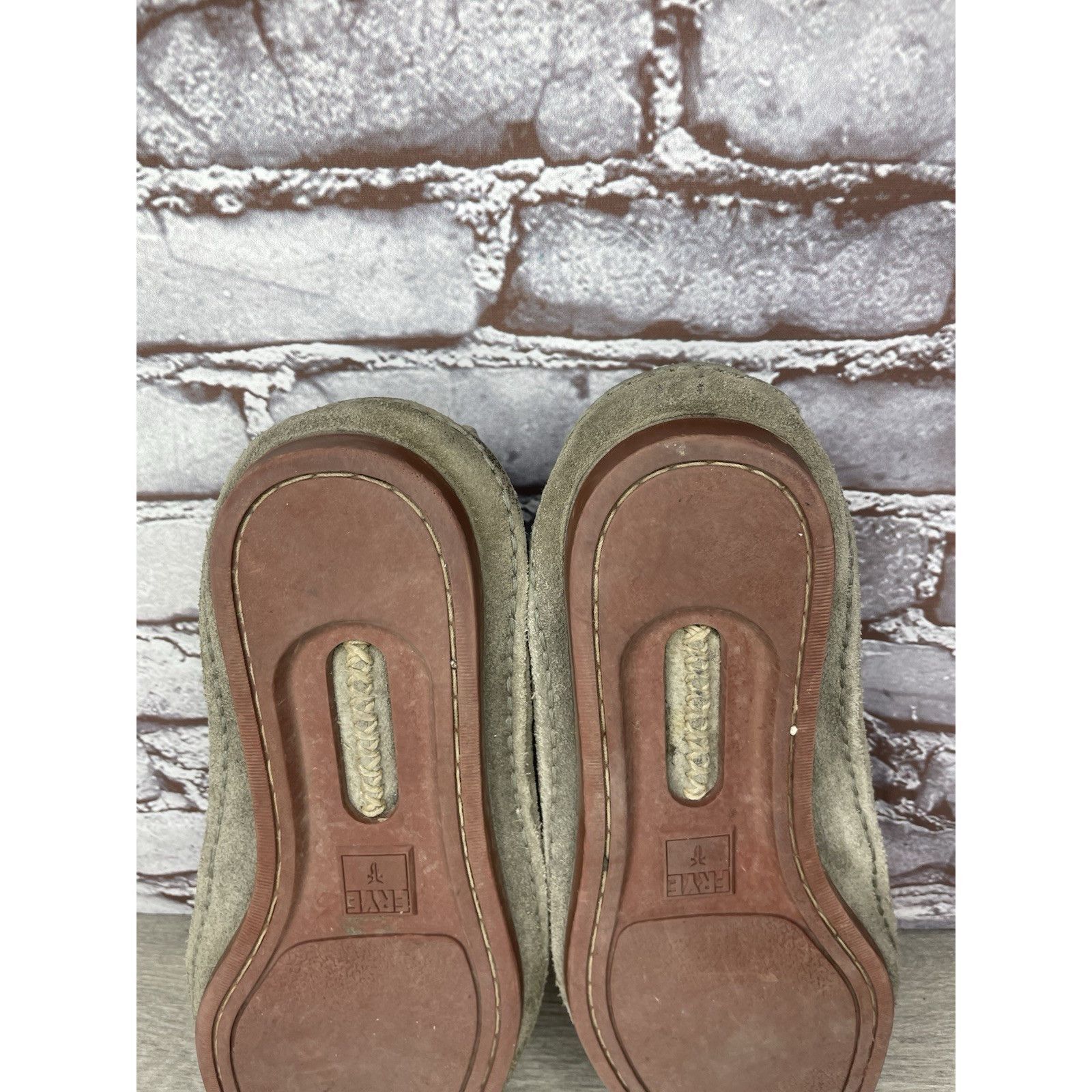 Frye FRYE Mason Tie Moc Camp Taupe Suede Leather Boat Shoes Men S Size US 12 / EU 45 - 7 Thumbnail