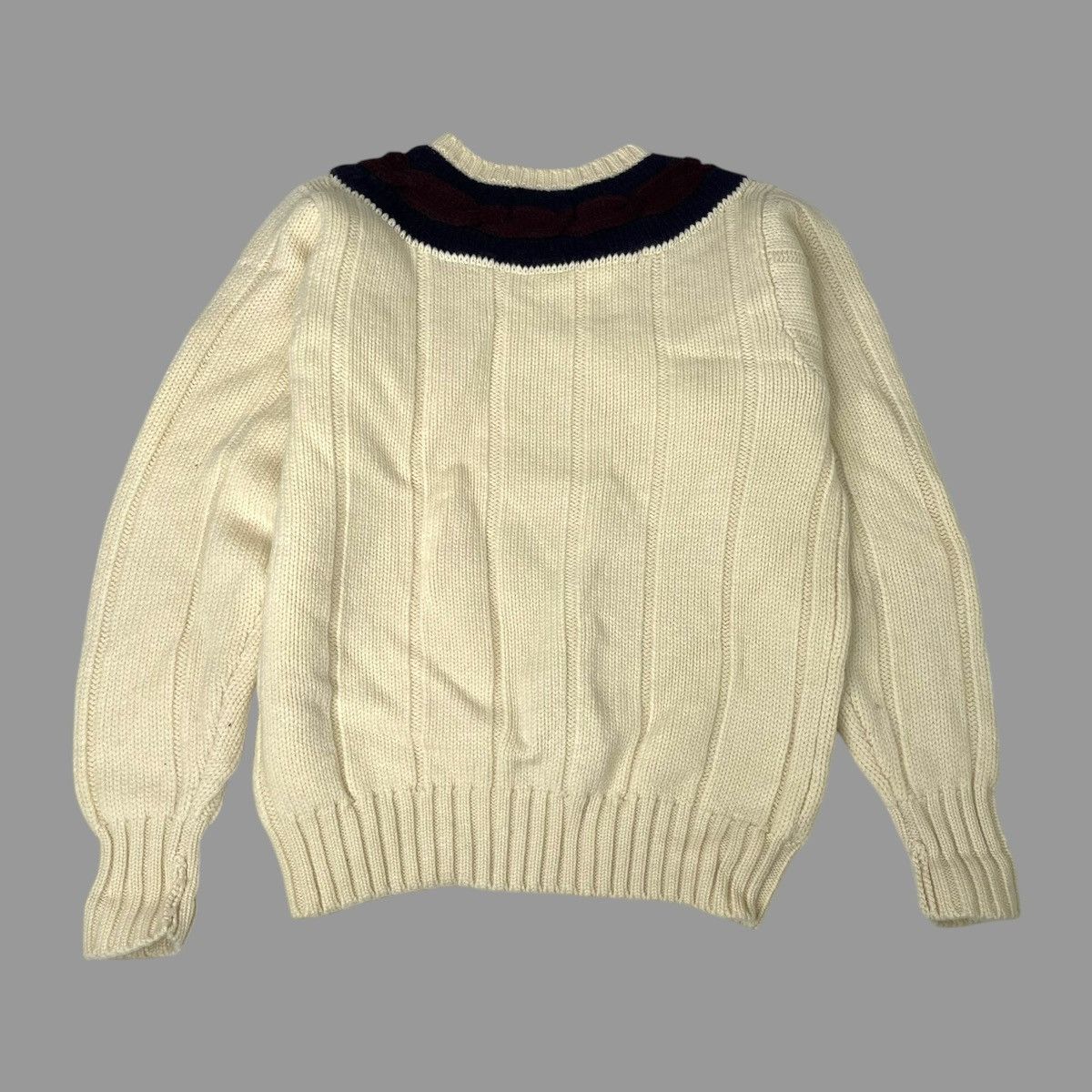 Polo Ralph Lauren × Vintage Vintage 1980s Ralph Lauren knit wool sweater Size US M / EU 48-50 / 2 - 2 Thumbnail