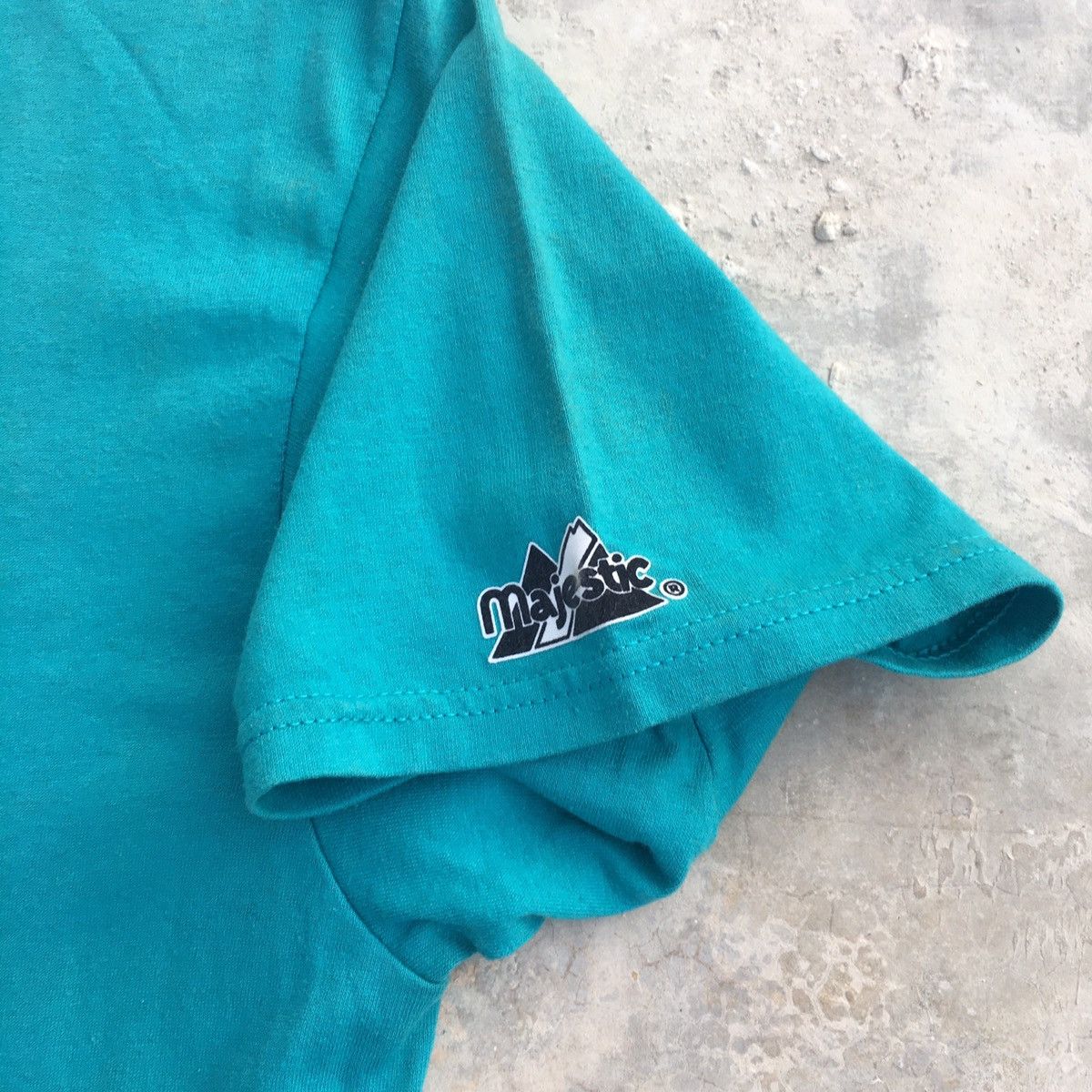 MLB × Majestic × Vintage Vintage Marlins Tee Size US M / EU 48-50 / 2 - 7 Thumbnail