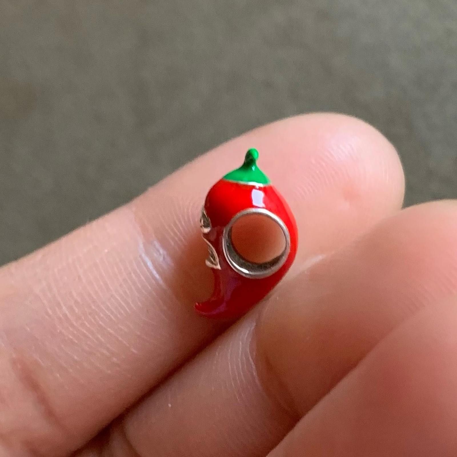 Other NWOT Red Hot Chili Pepper Charm Sterling Silver 925 Size ONE SIZE - 6 Thumbnail