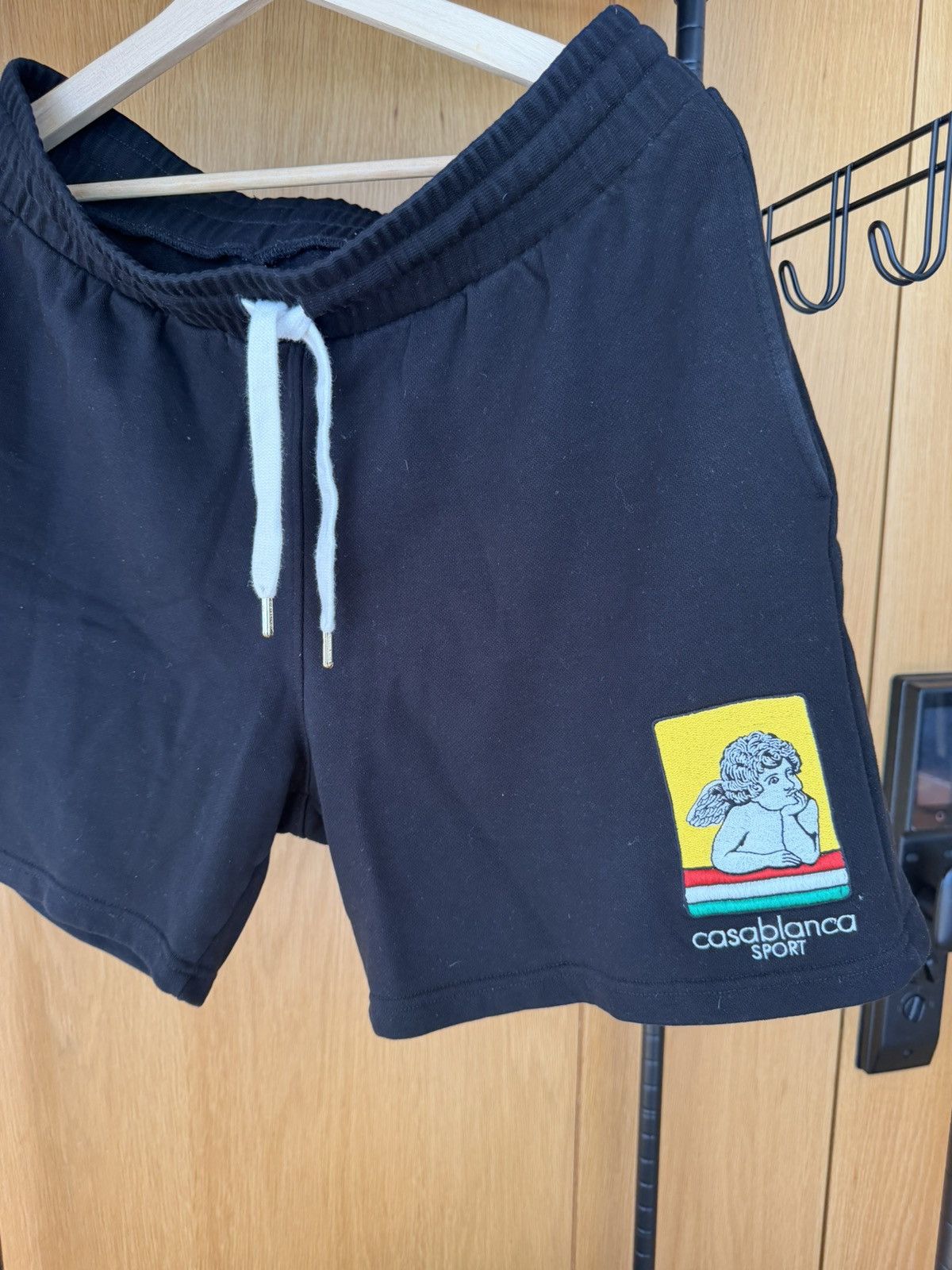 Casablanca Casablanca angel sweatshorts - size L Size US 34 / EU 50 - 3 Thumbnail