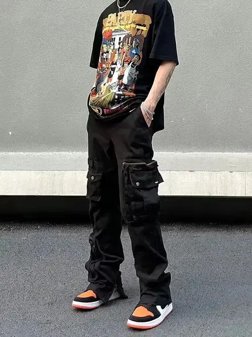 Vintage function skate cargo pants Size US 32 / EU 48 - 2 Thumbnail
