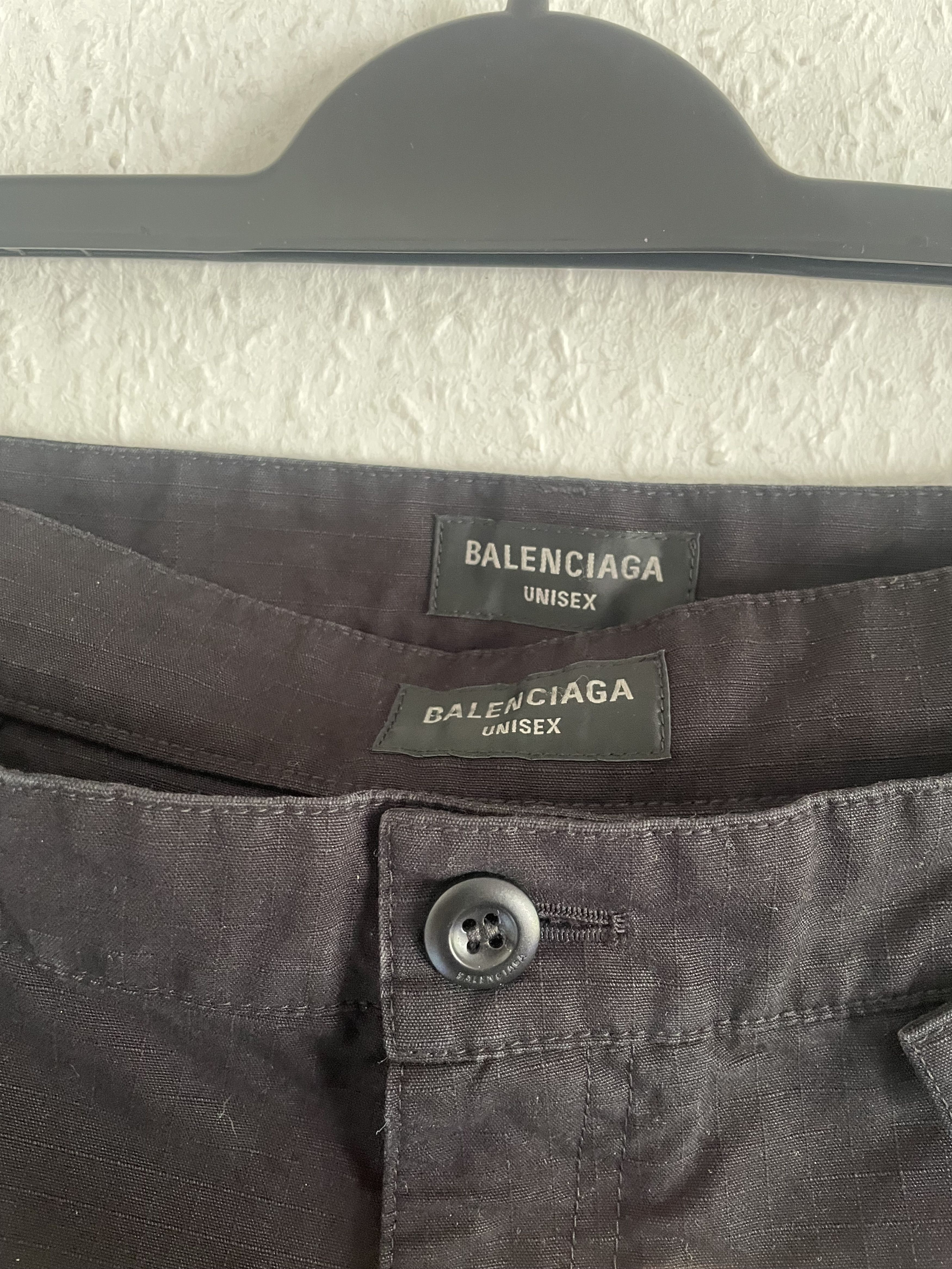 Balenciaga SS23 Runway Mod Show Apron Skirt Cargo Pants Size US 31 - 12 Thumbnail