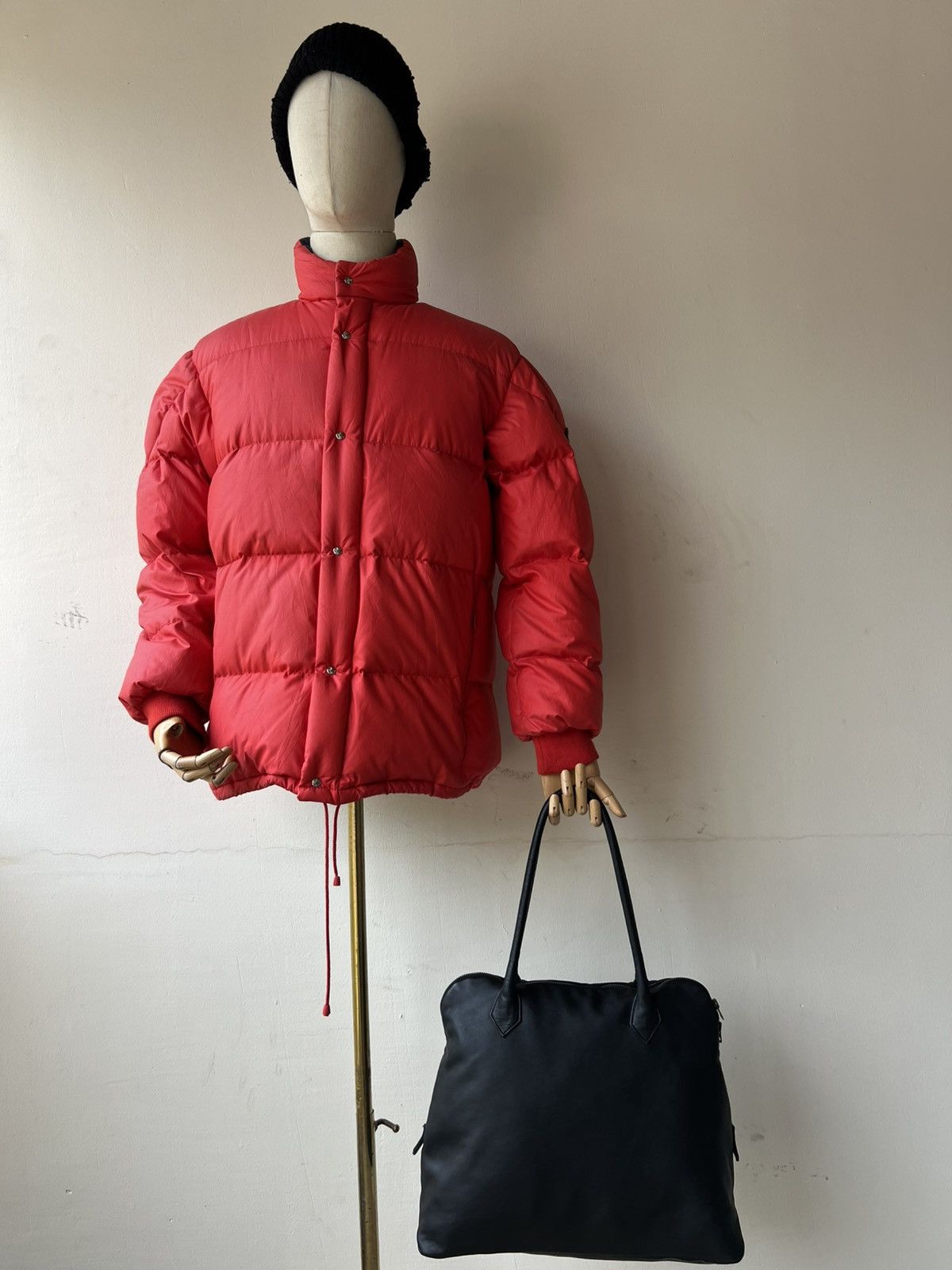 Leather CLASKA x The Factory Japan Black Leather Bag Size ONE SIZE - 5 Thumbnail