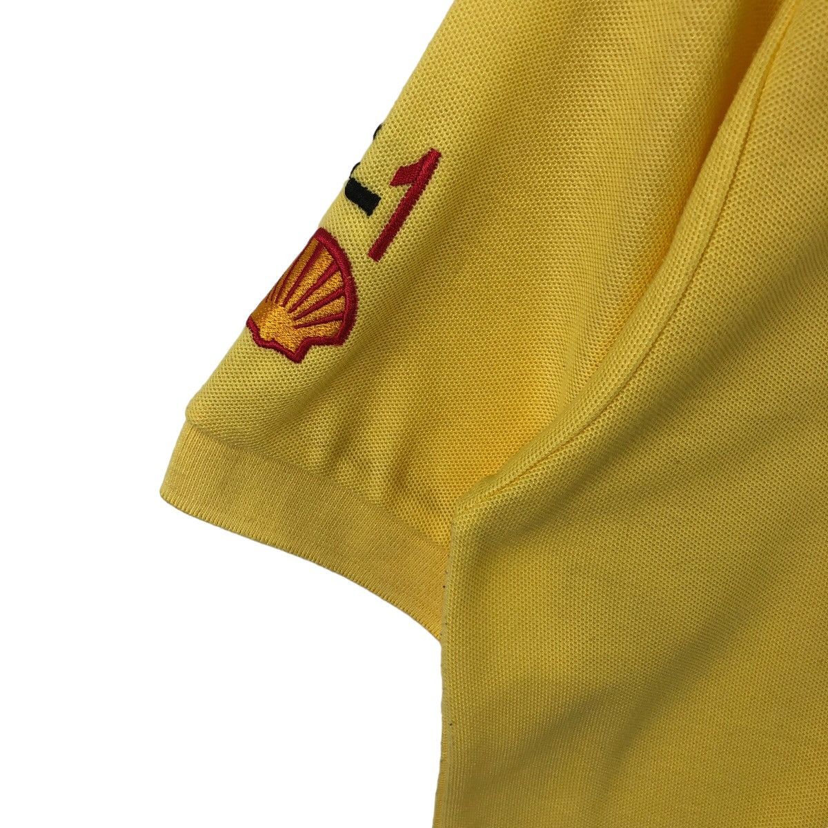 Ferrari × Formula 1 Pick!! Vtg Y2K SCUDERIA FERRARI Shell Racing F-1 Polo Tees Size US L / EU 52-54 / 3 - 7 Thumbnail