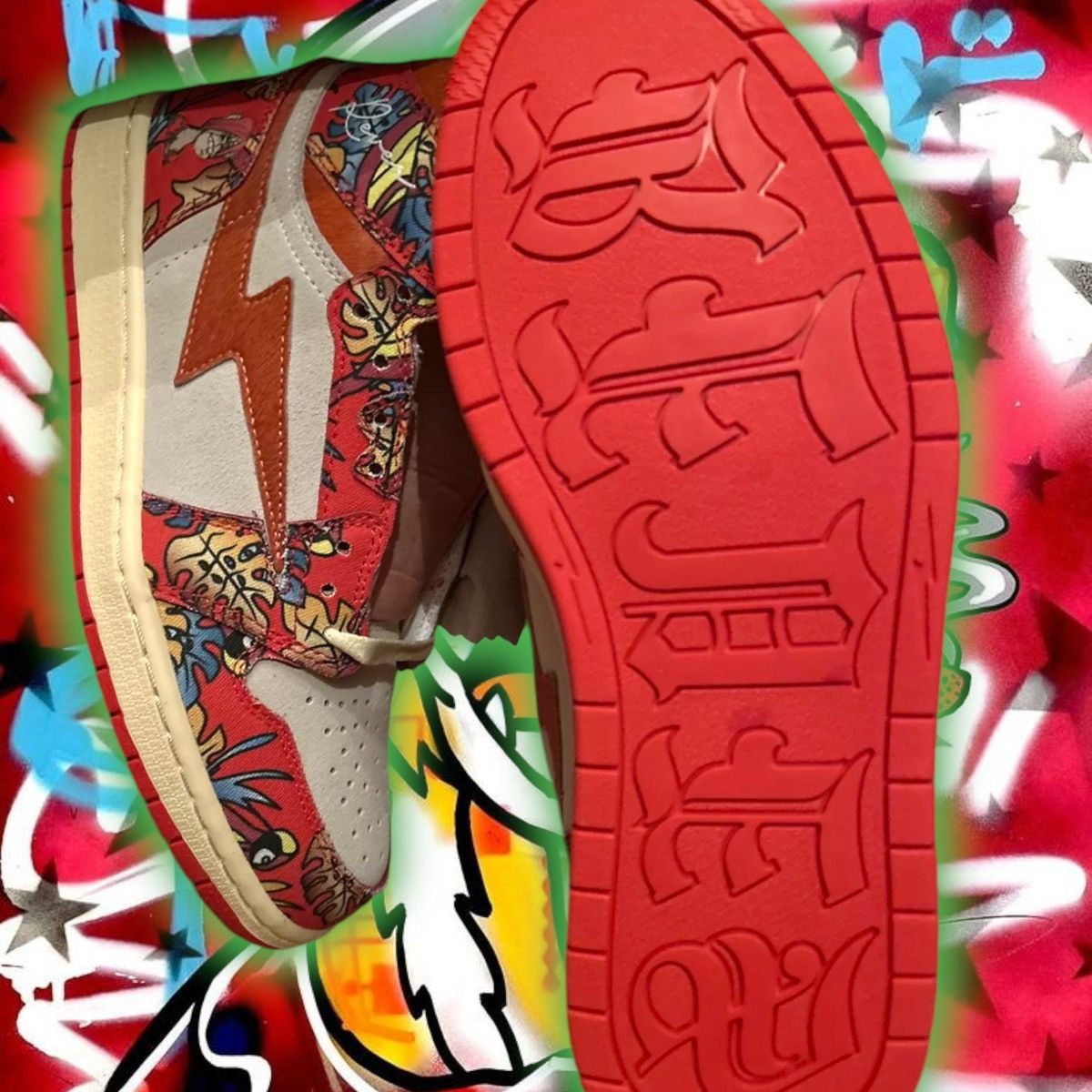 Reves Paris 🆕 AiR KiY STuDioS High 85 "Board Ape"⚡️ Size US 10 / EU 43 - 3 Thumbnail