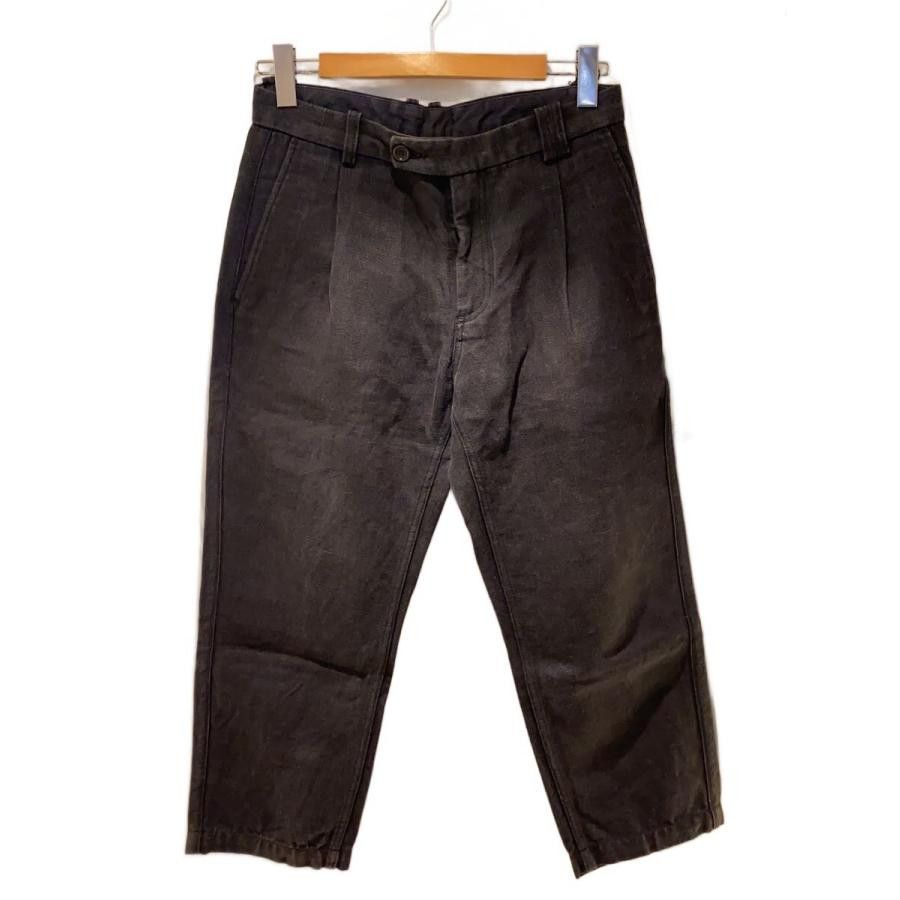 James Coward JAMES COWARD Plain Tapered Pants Black Size US 31 - 1 Thumbnail