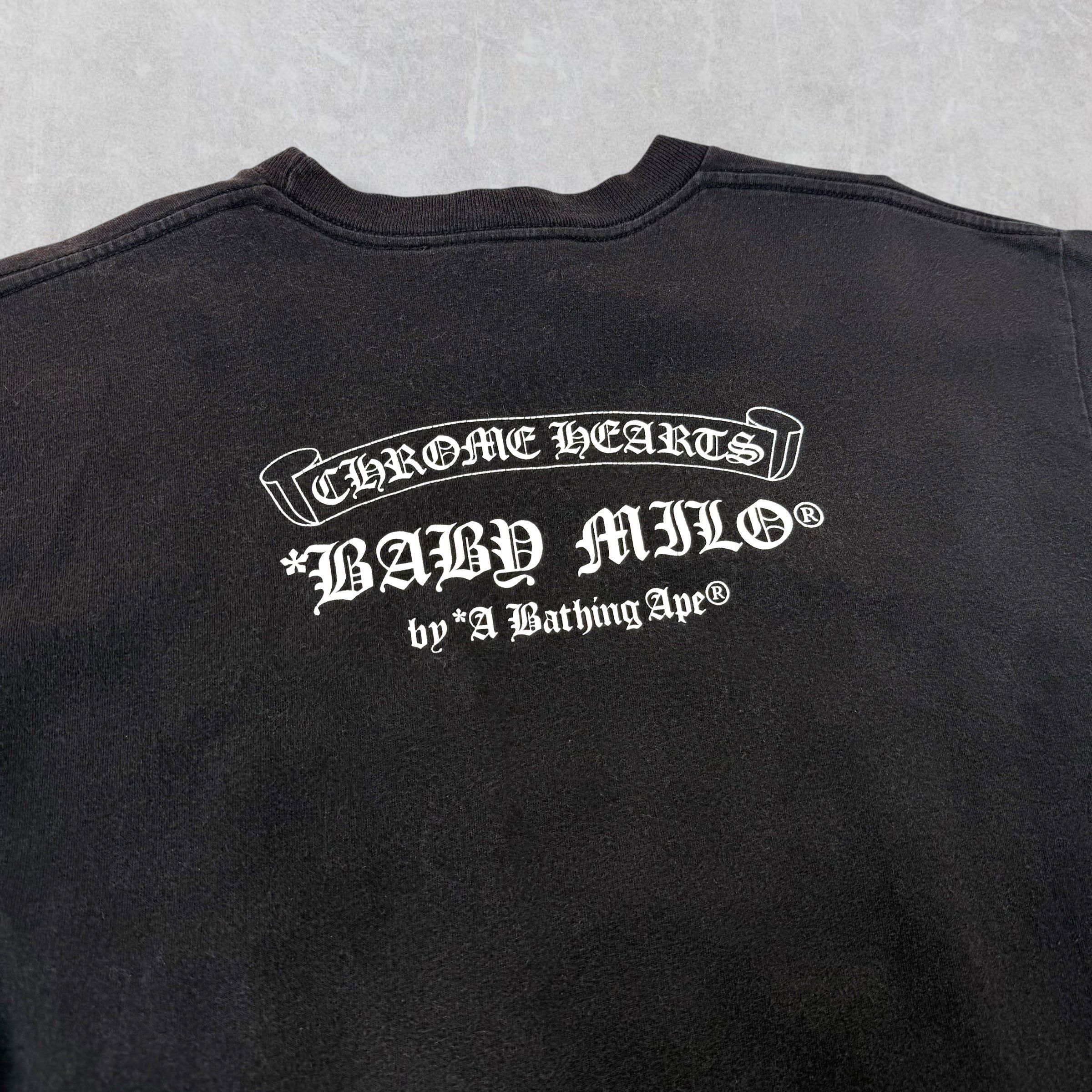 Bape Chrome Hearts Bape Baby Milo Scroll Tee L Size US L / EU 52-54 / 3 - 4 Thumbnail