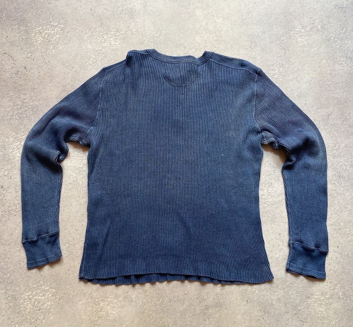 Polo Ralph Lauren Vintage Blue Polo Ralph Lauren Mens Sweater Size XL Size US XL / EU 56 / 4 - 3 Thumbnail