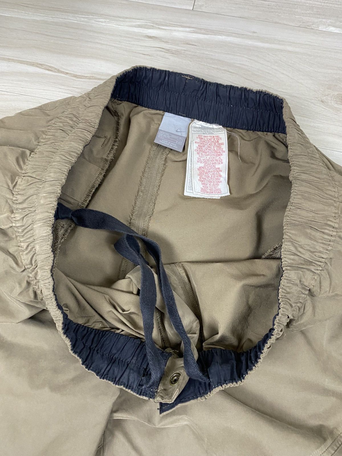 Nike Y2K Nike Nylon Pants Track Drill 00s Logo Swoosh Size US 36 / EU 52 - 9 Thumbnail