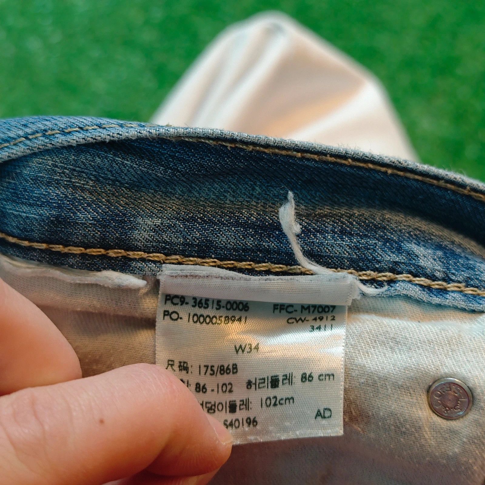 Levi's Levi's 511 Denim Shorts Mens W34 blue straight jorts Size US 34 / EU 50 - 9 Thumbnail