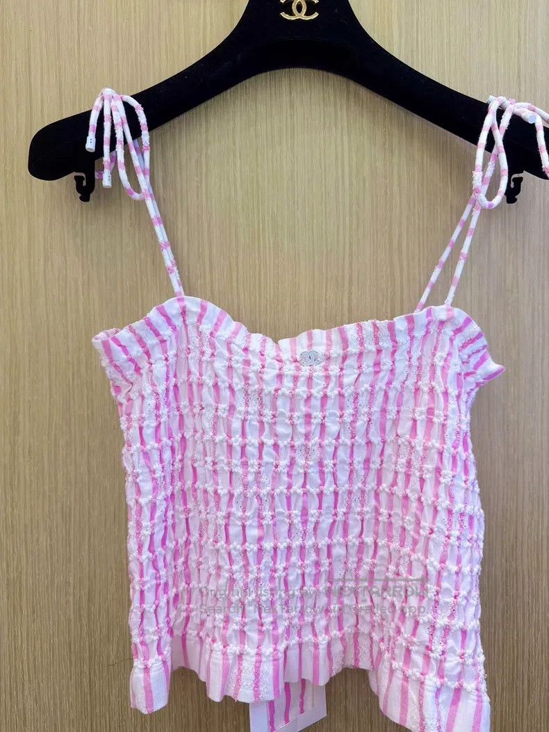 Chanel Chanel Pink outerwear straps Size XXS / US 00 / IT 34 - 4 Thumbnail