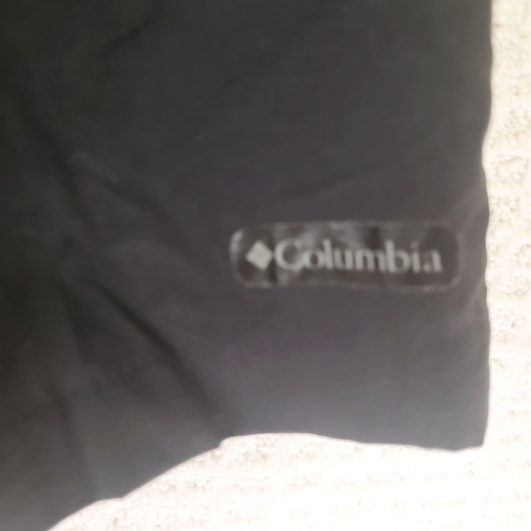 Vintage Columbia Swim Shorts Mens 2XL Belted Black Trunks Lined Nylon Polyester Breathing Inside Pockets Sportswear Beach Going Out Logo Size US 39 - 4 Thumbnail