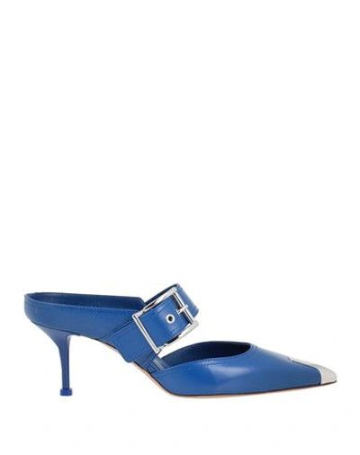 o1y0225 Mules in Blue