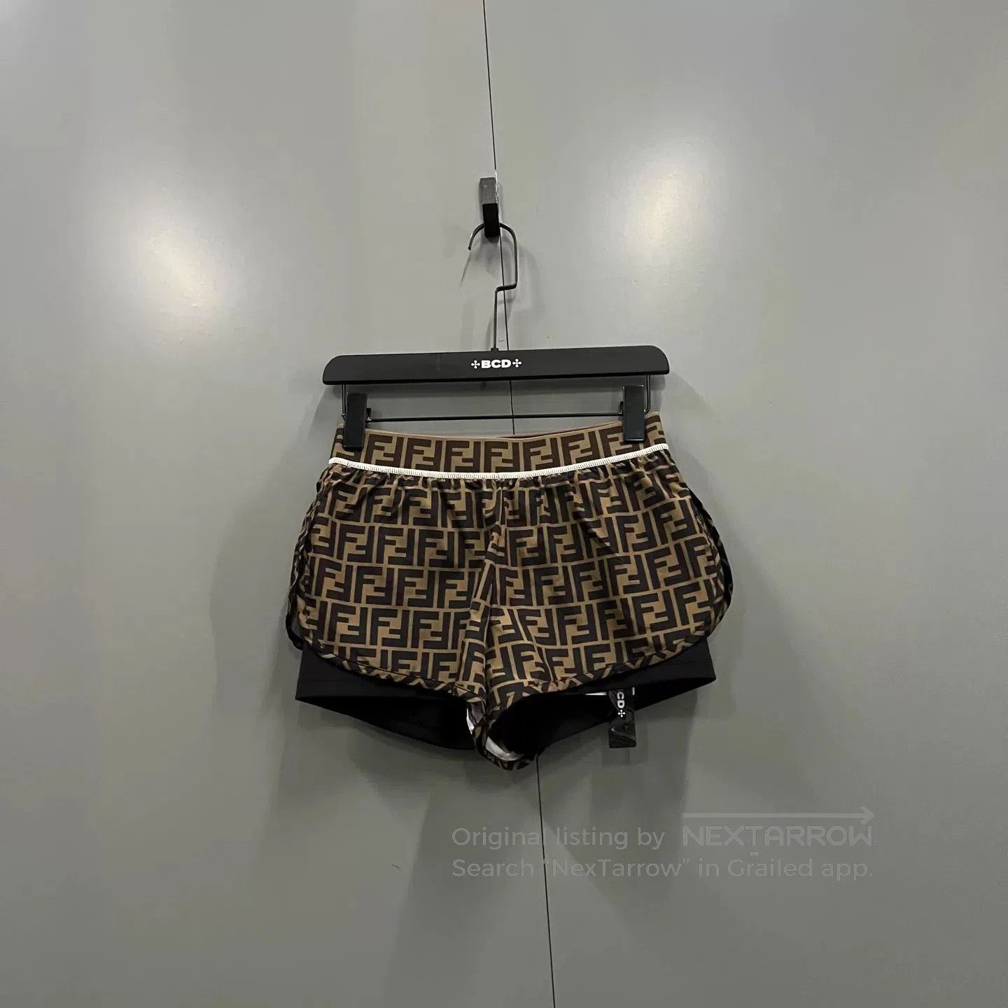 Fendi FENDI Monogram FF Shorts. Size 39" - 2 Thumbnail