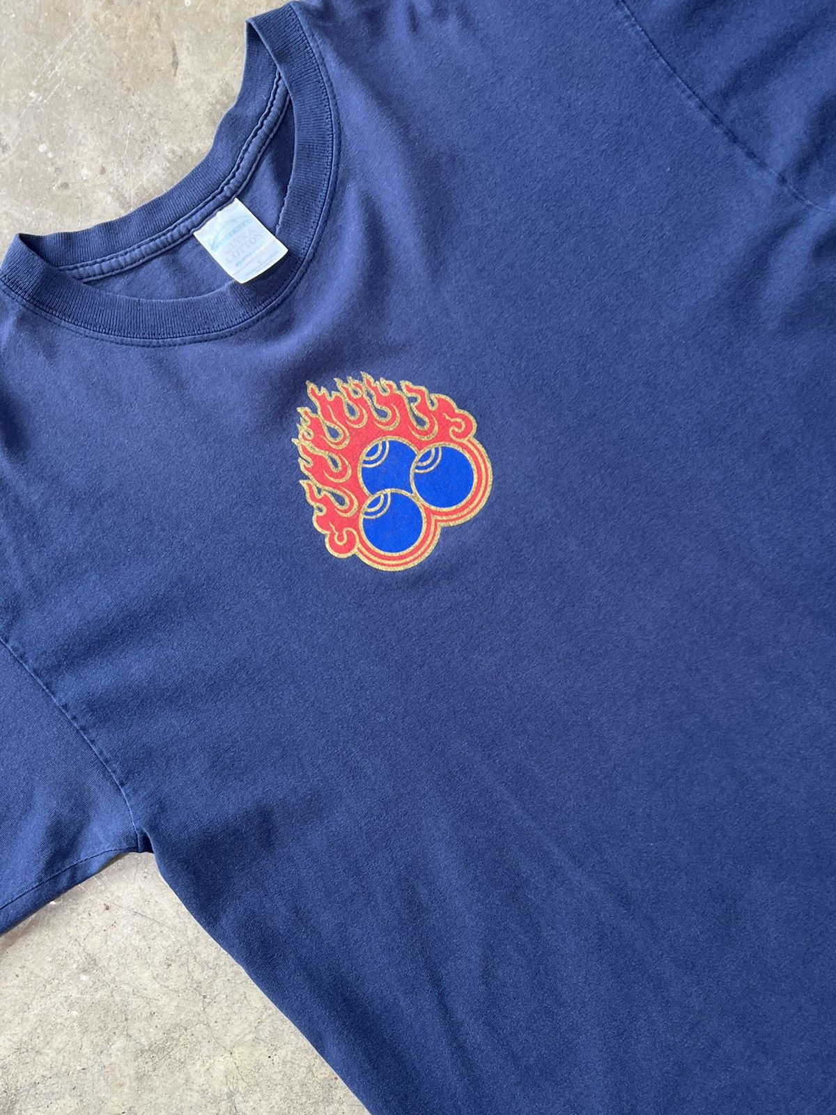 Vintage Vintage Flame Front Graphic Tee Large Size US L / EU 52-54 / 3 - 1 Thumbnail