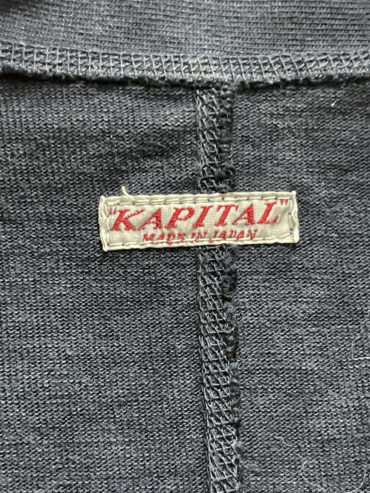 Kapital Kapital Indigo Cotton Blazer Jacket #99 Size US XS / EU 42 / 0 - 9 Thumbnail