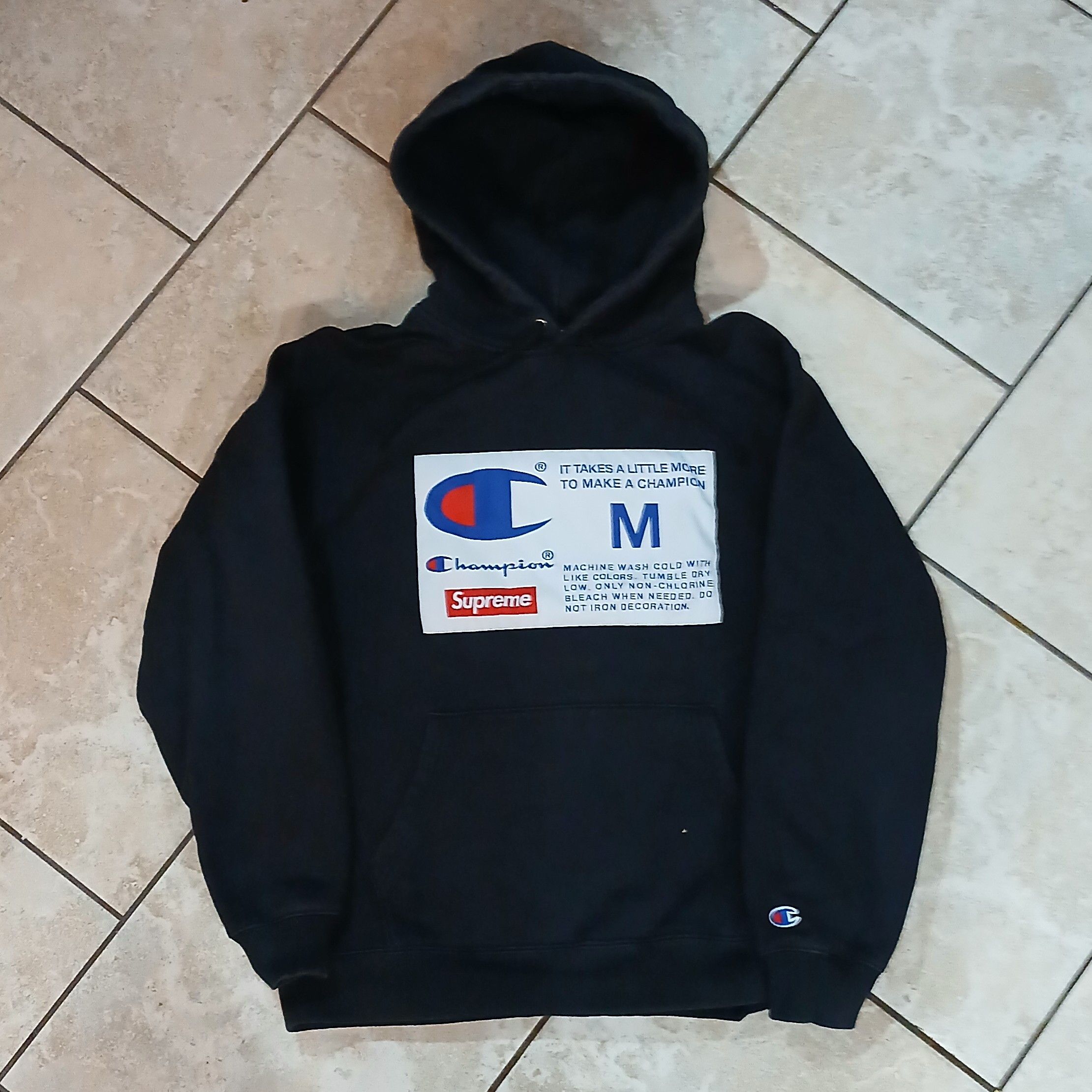 Champion Pullover Supreme Champion X Supreme Hoodie