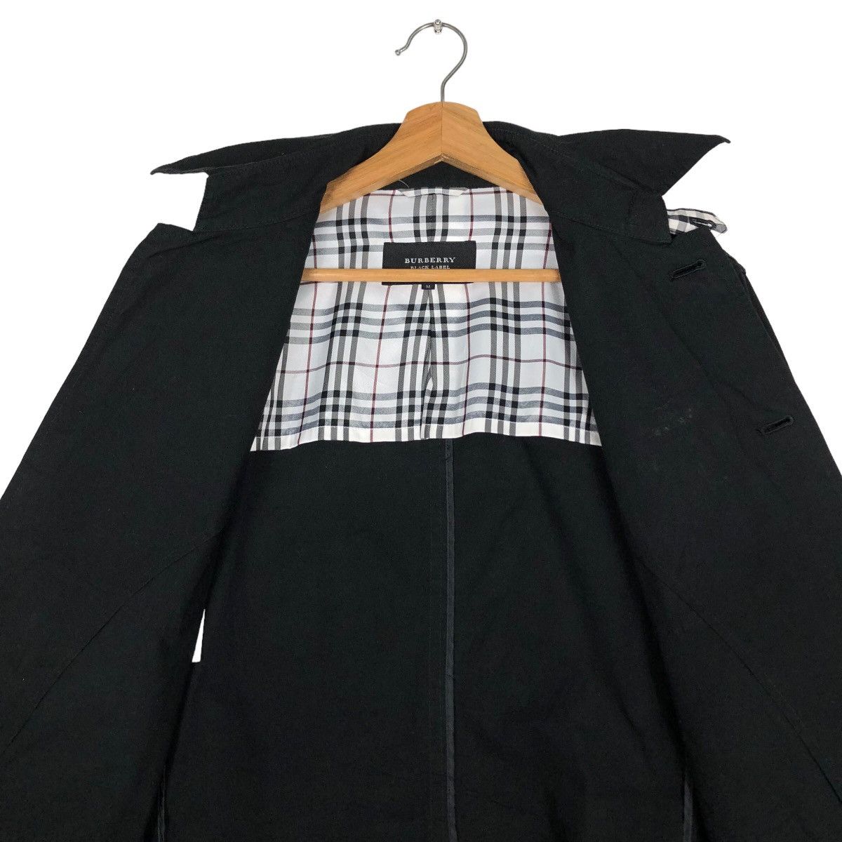 Burberry 🔥Vintage Chore Jacket Burberry Black Label Nova Check Size US M / EU 48-50 / 2 - 12 Thumbnail
