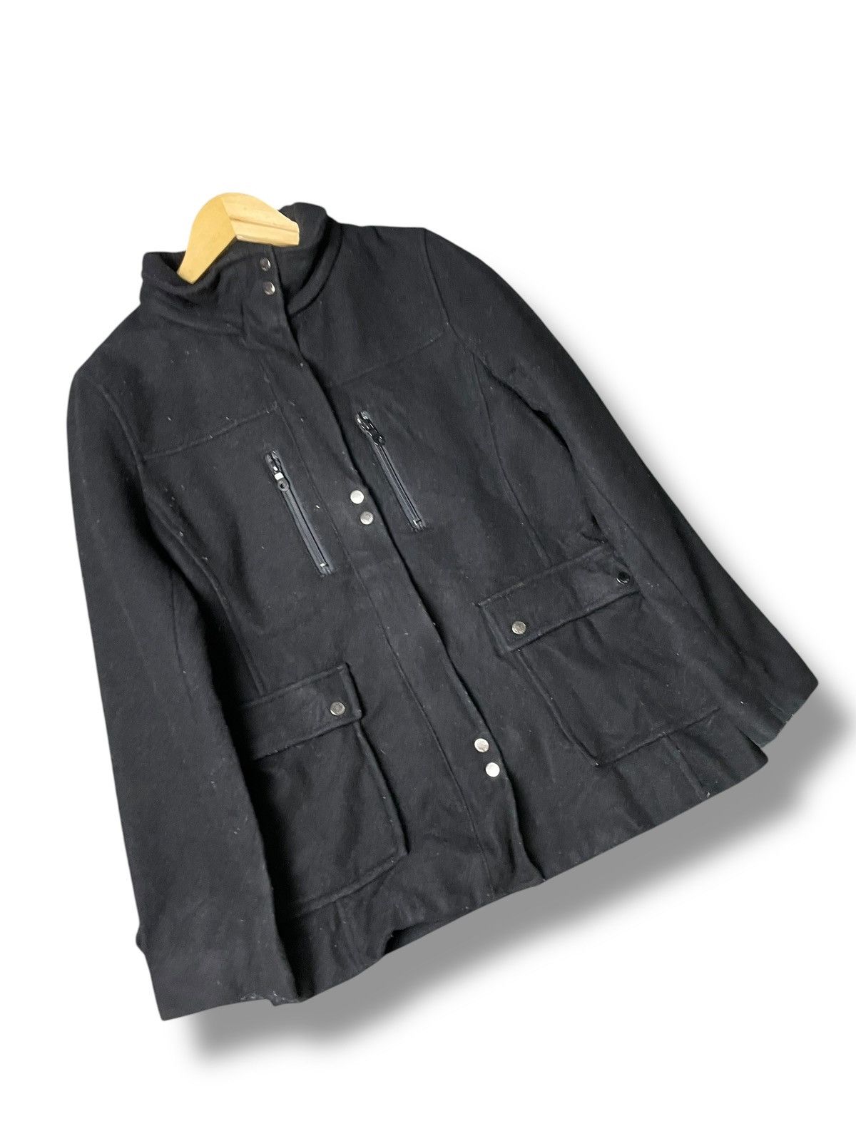 Comme Ca Ism × Japanese Brand Comme Ca Ism Multi pocket Wool Jacket (70) Size US XXS / EU 40 - 2 Thumbnail
