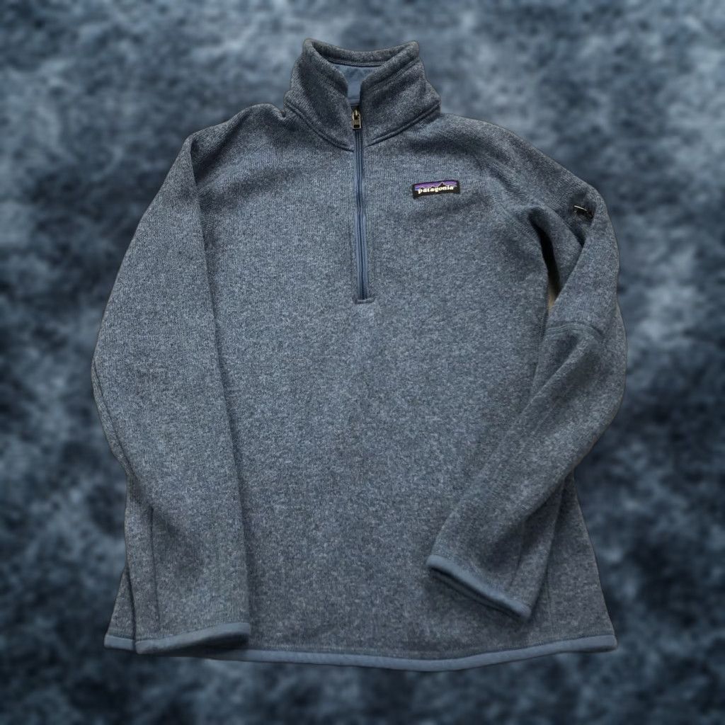 Patagonia Patagonia Better Sweater Womens XS Blue 1/4 Zip Pullover Fleece Hiking Pullover Size XS / US 0-2 / IT 36-38 - 1 Thumbnail