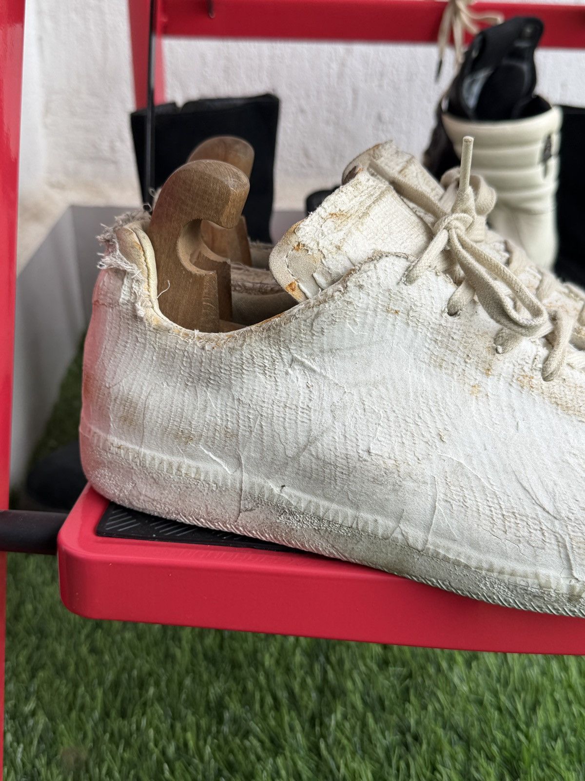 Maison Margiela 🔥🥶Plastered Gat replica trainer Size US 10.5 / EU 43-44 - 7 Thumbnail