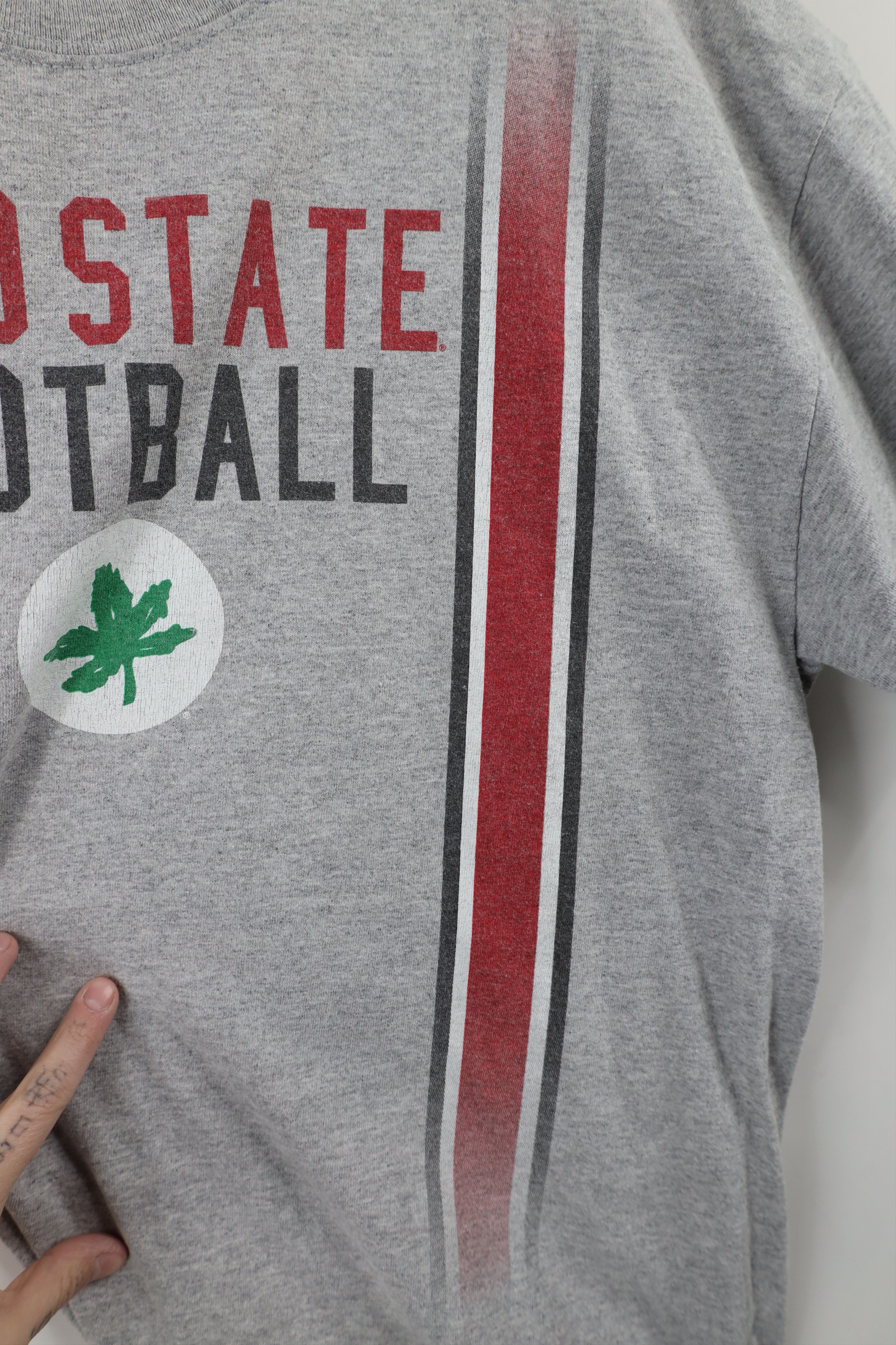 Vintage Vintage Spell Out Ohio State University Short Sleeve T-Shirt Size US L / EU 52-54 / 3 - 6 Thumbnail
