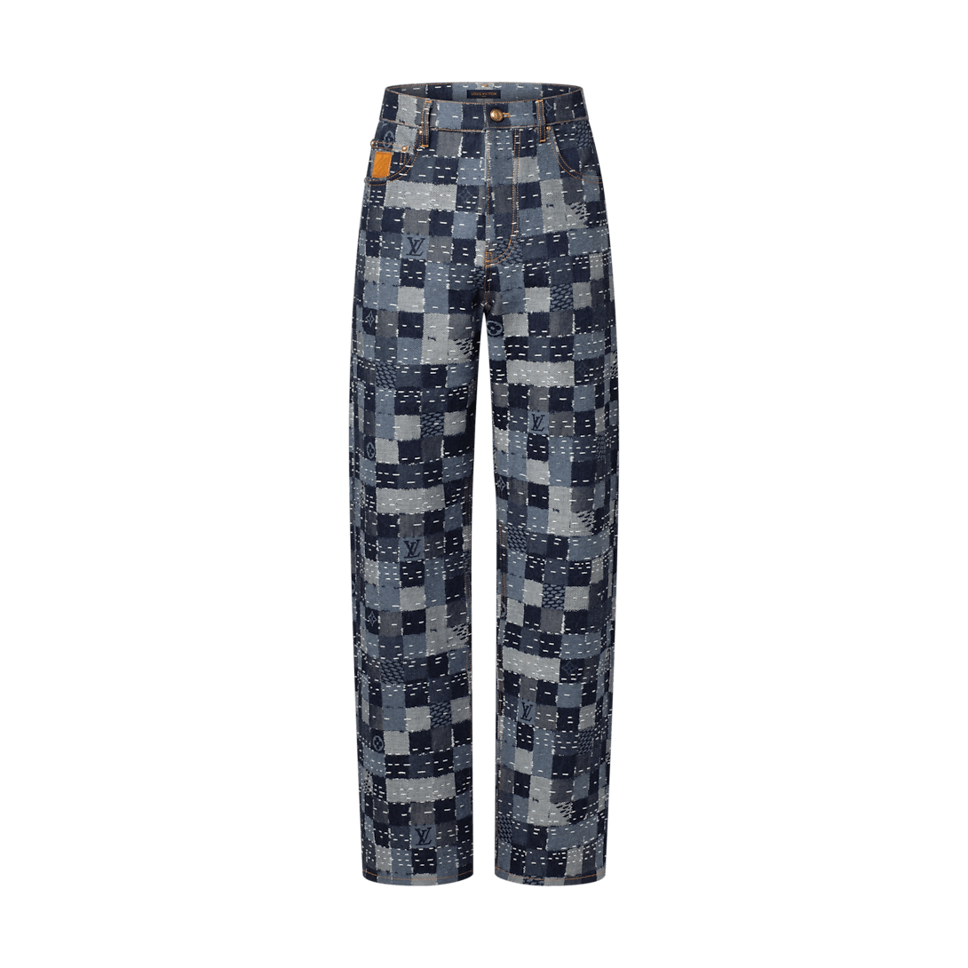 Louis Vuitton Damier Denim Skate Trousers Size US 32 / EU 48 - 1 Thumbnail