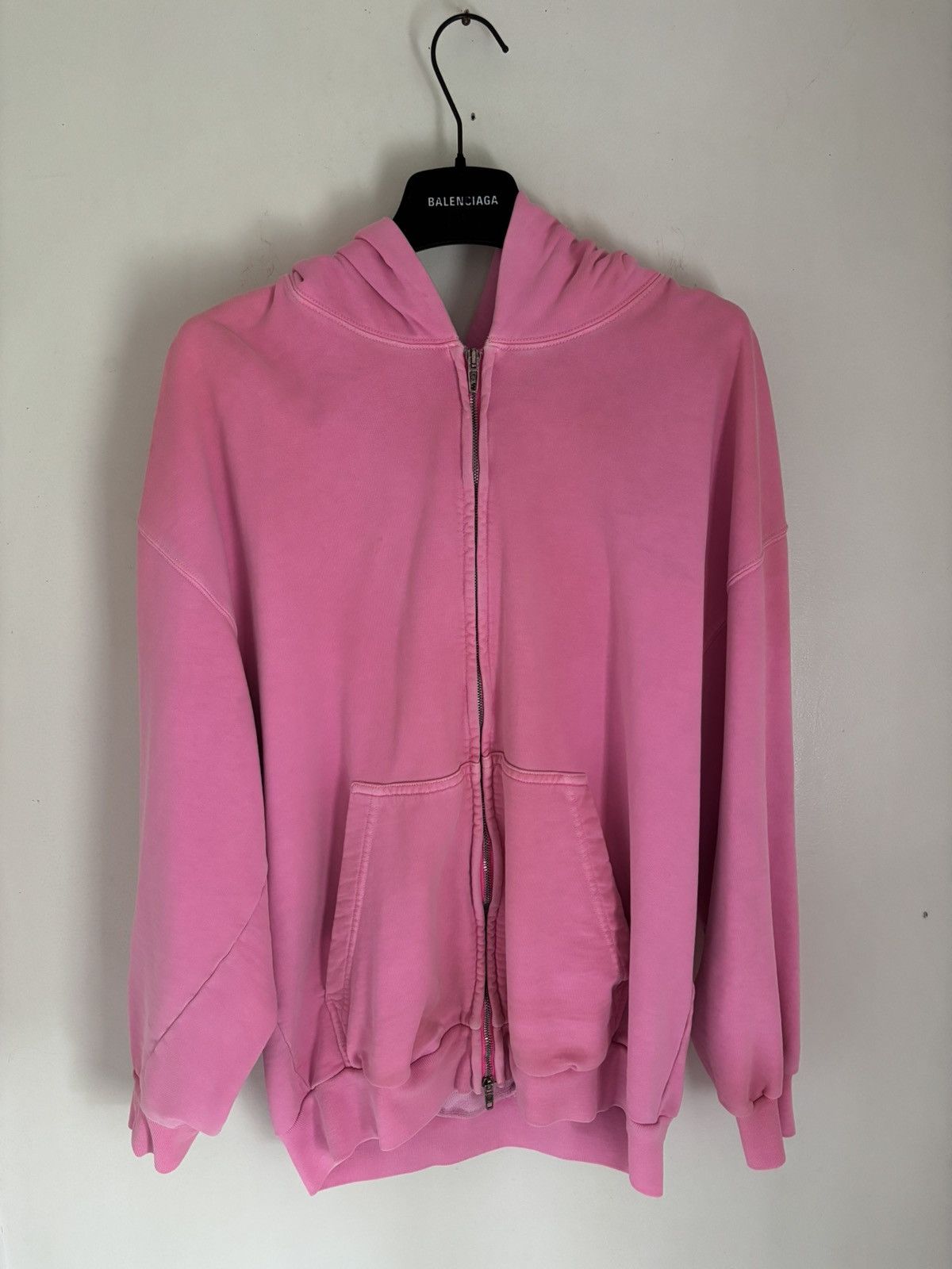 Balenciaga Balenciaga Summer 23 Mud Pink Hoodie Size US S / EU 44-46 / 1 - 1 Thumbnail