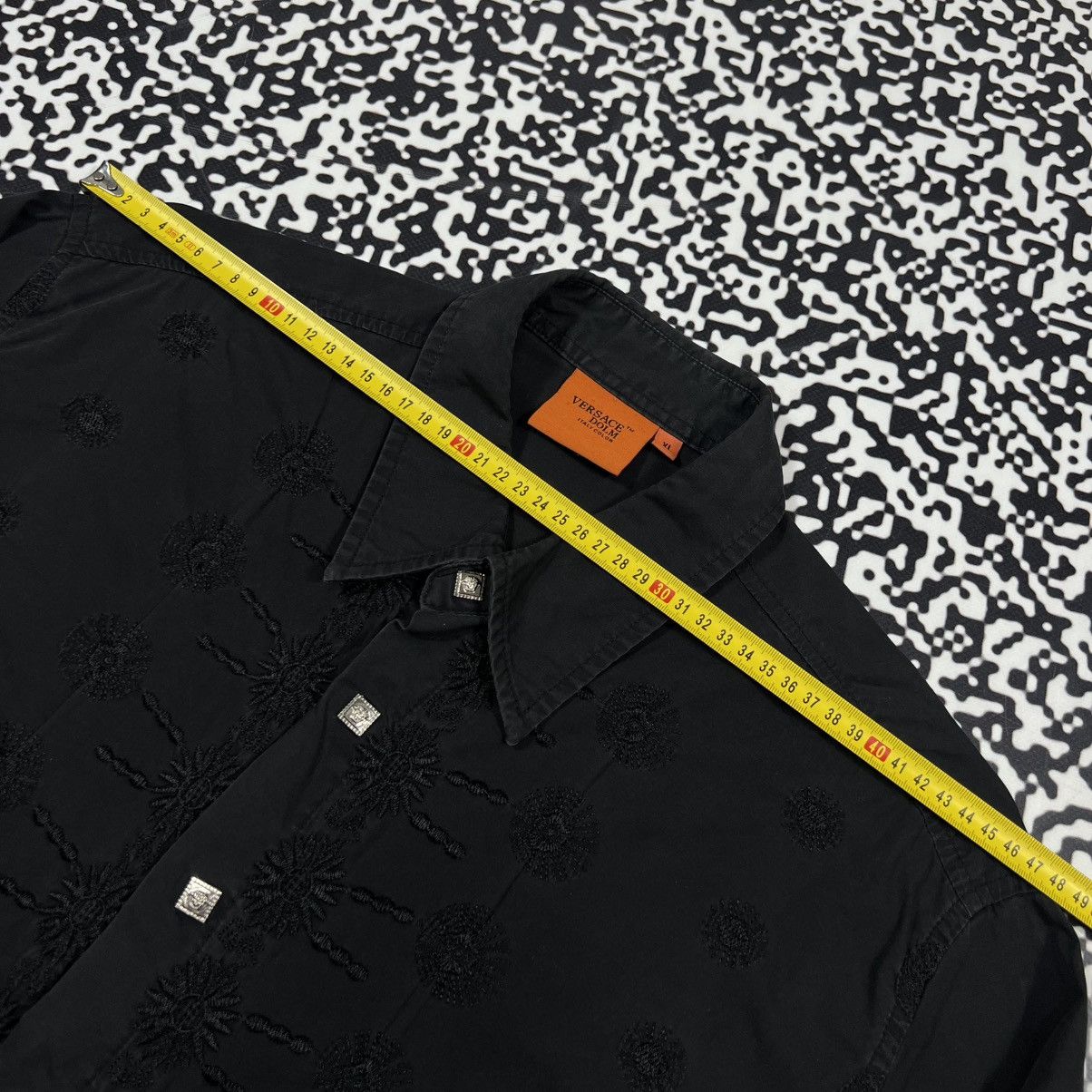 Versace RARE VERSACE DOLM Y2K Vintage Monogram Faded Luxury Shirt Size US XL / EU 56 / 4 - 18 Thumbnail
