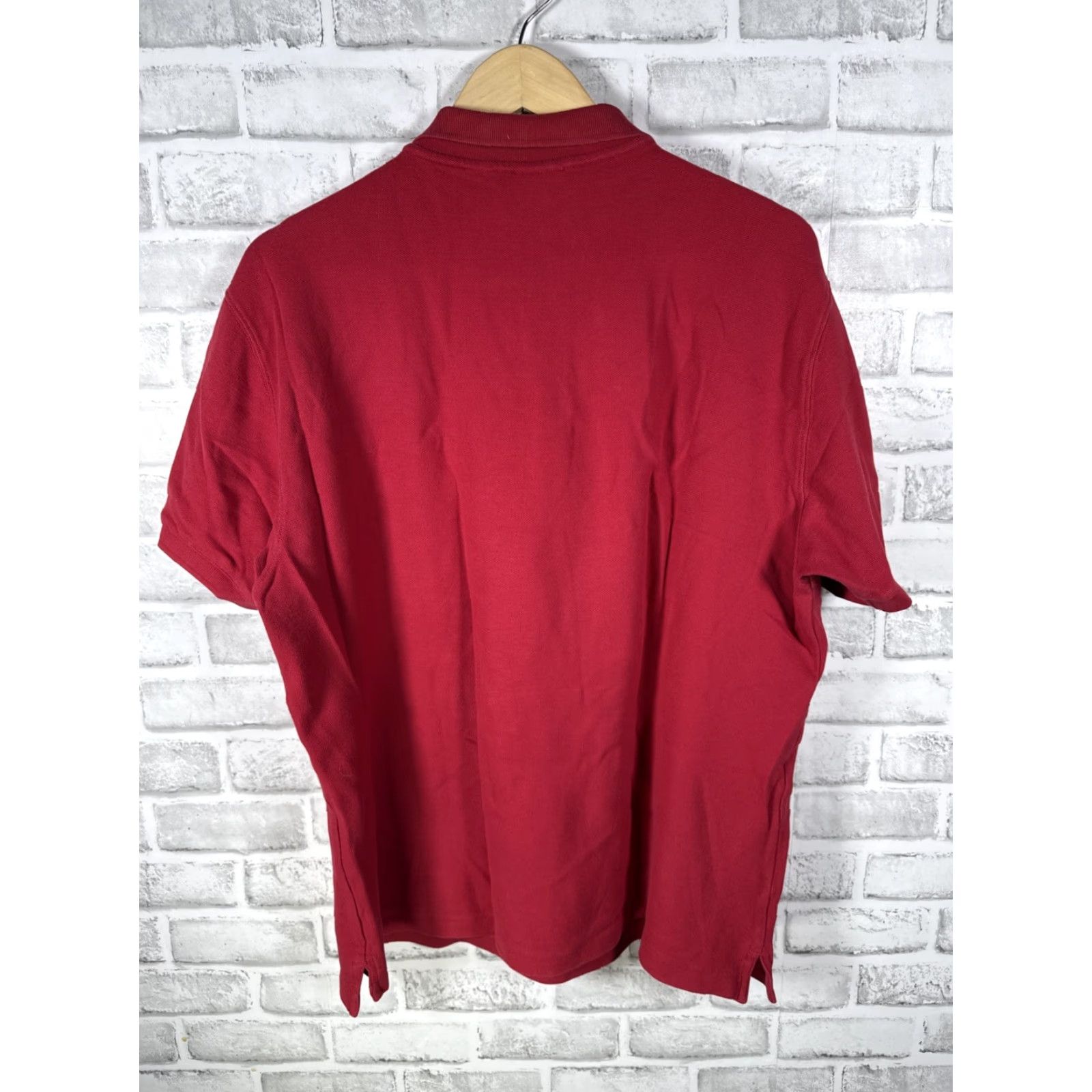 Patagonia Patagonia Red Organic Cotton Polo Shirt Mens M Size US M / EU 48-50 / 2 - 5 Thumbnail