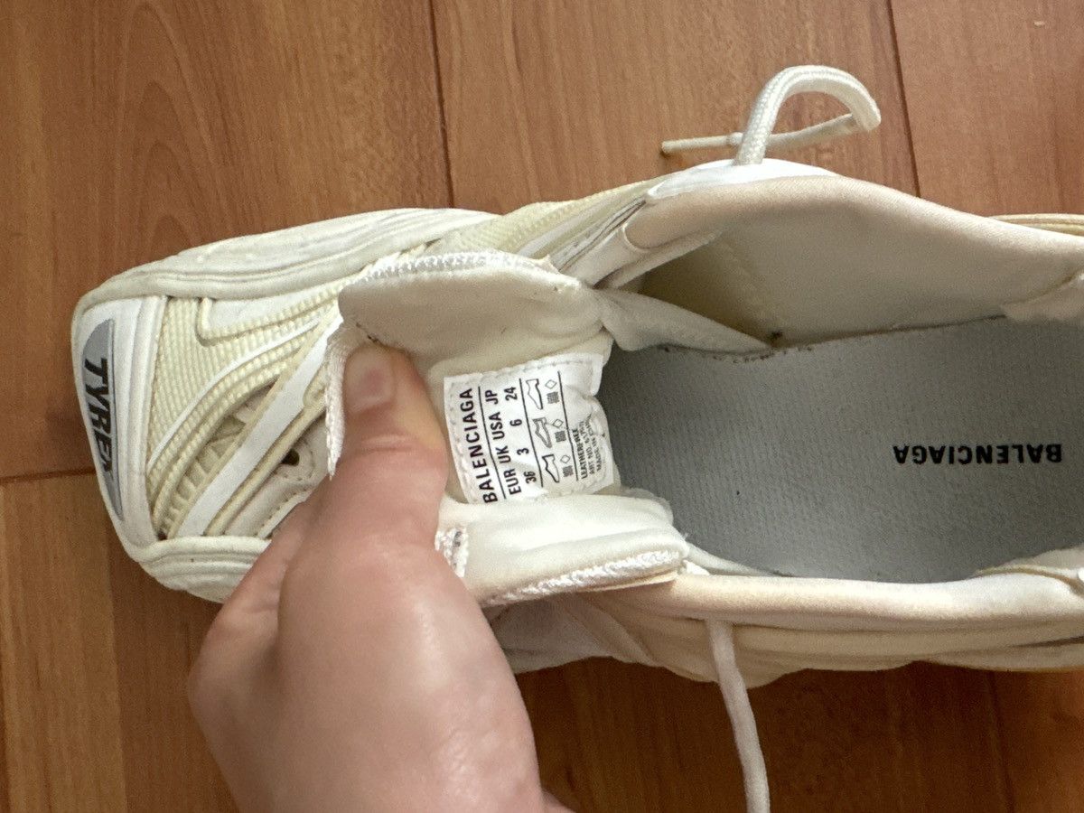 Balenciaga Balenciaga Tyrex Low White Sneakers Size US 6 / IT 36 - 7 Thumbnail