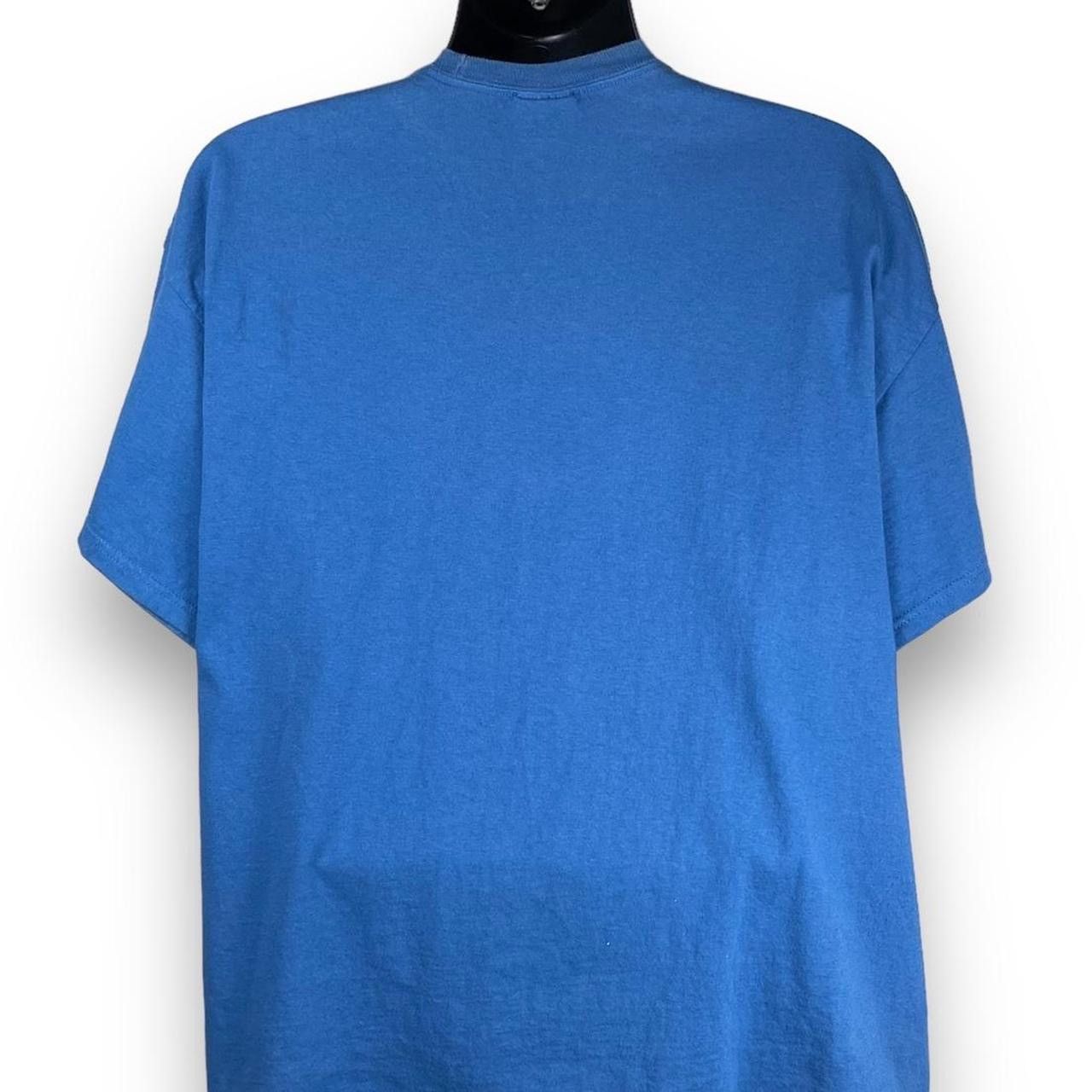 DC Comics × Vintage Vintage Hanes DC Comics Blue Lantern Promo Tshirt Size US XXL / EU 58 / 5 - 2 Thumbnail