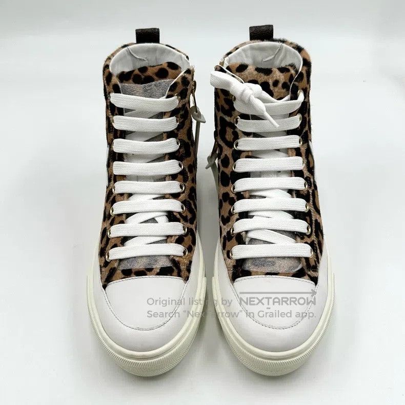 Louis Vuitton Louis Vuitton Leopard-print high-top board shoes Size US 5.5 / IT 35.5 - 2 Thumbnail