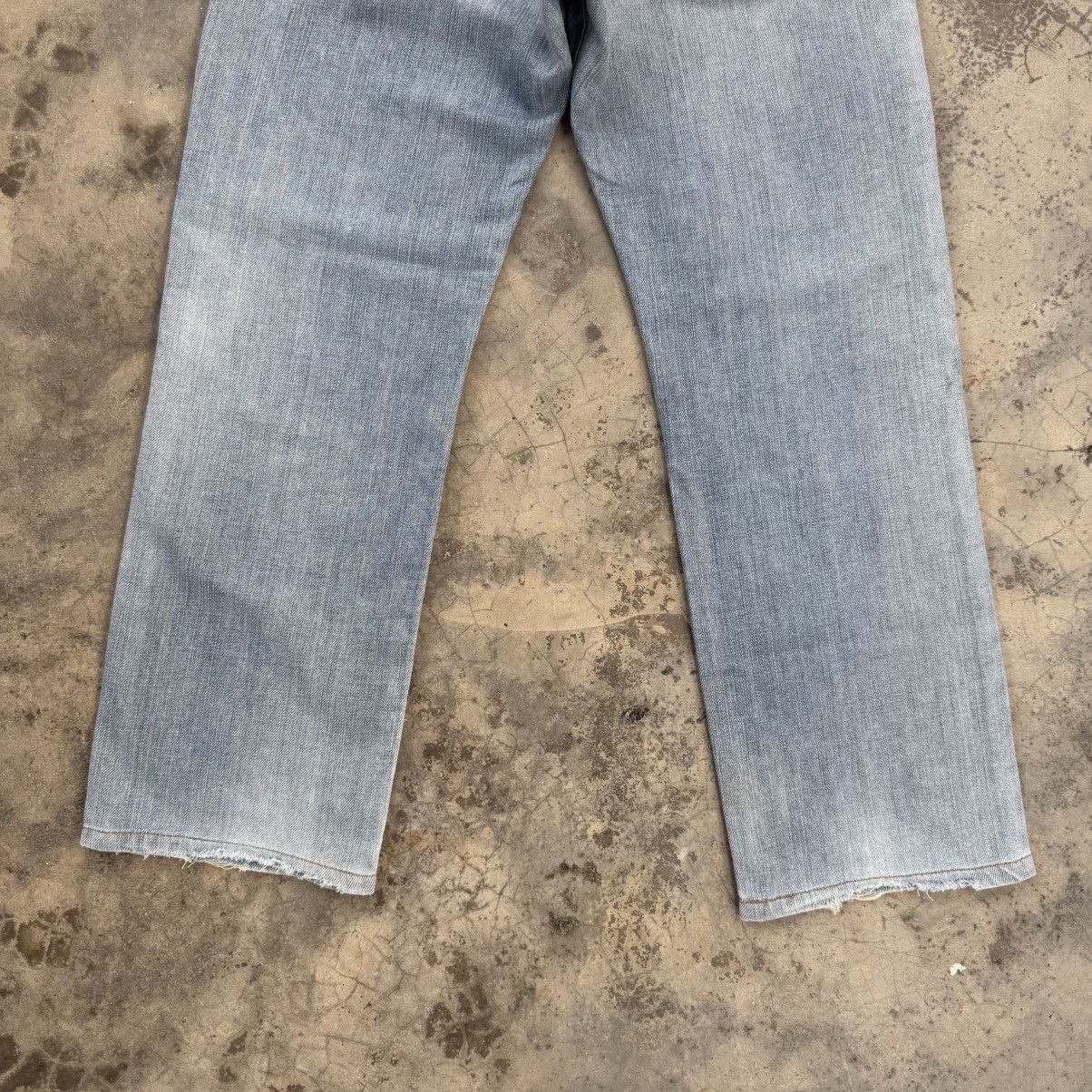 Edwin VINTAGE EDWIN FADED RIPPED JEANS DENIM PANTS Size US 31 - 9 Thumbnail