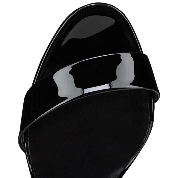 Christian Louboutin o1s1wg110125 Movida Sabina 130mm Sandals in Black Size US 10 / IT 40 - 4 Thumbnail