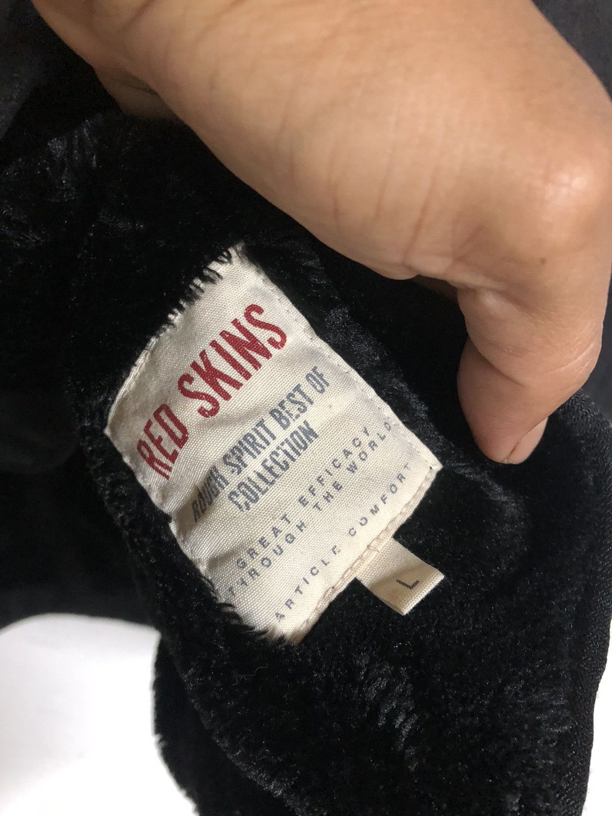 Vintage Y2K Red Skins Zipper jacket
