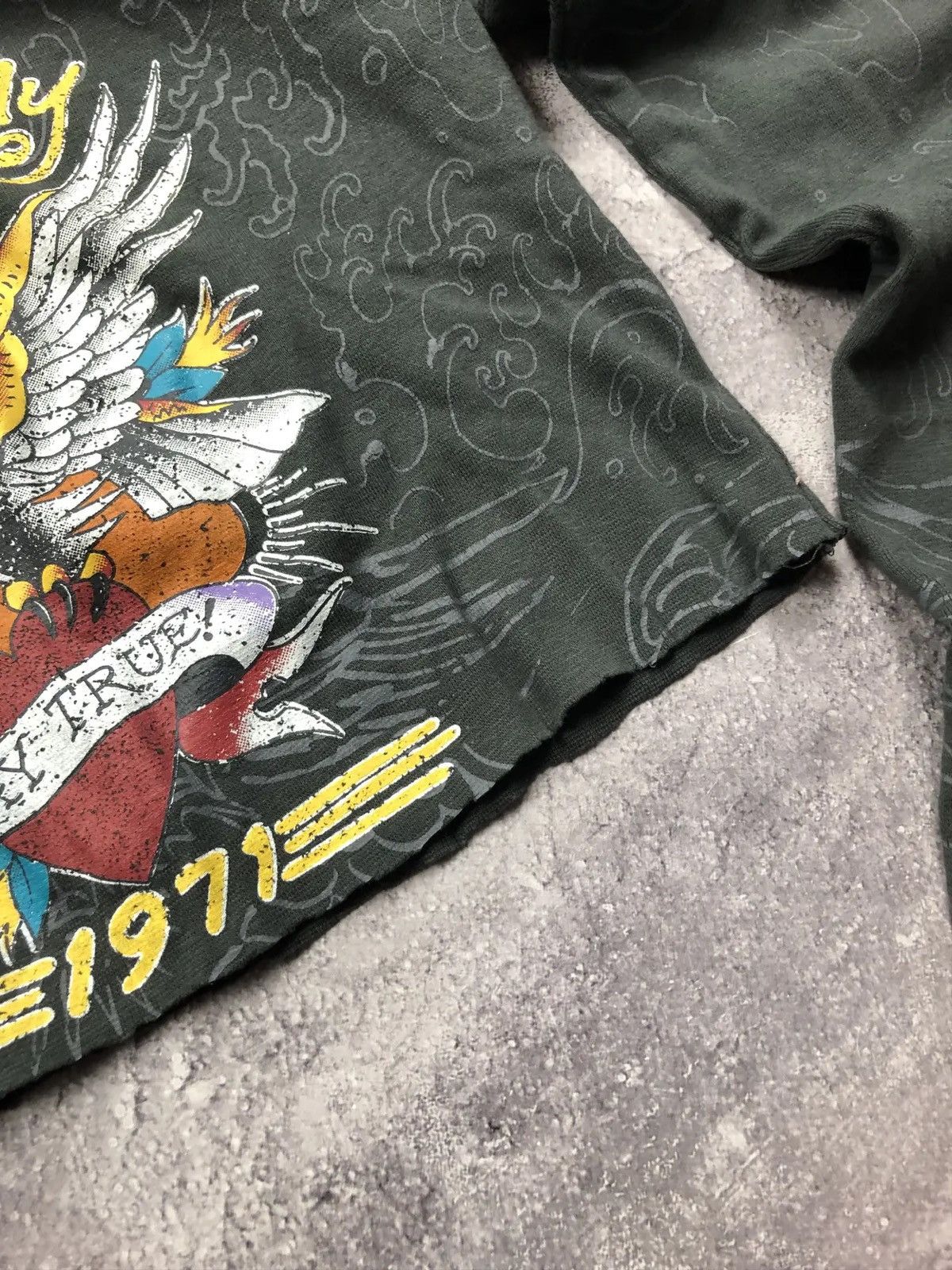 Ed Hardy ED HARDY x URBAN OUTFITTERS Long Sleeve Punk Y2k Streetwear Size S / US 4 / IT 40 - 11 Thumbnail