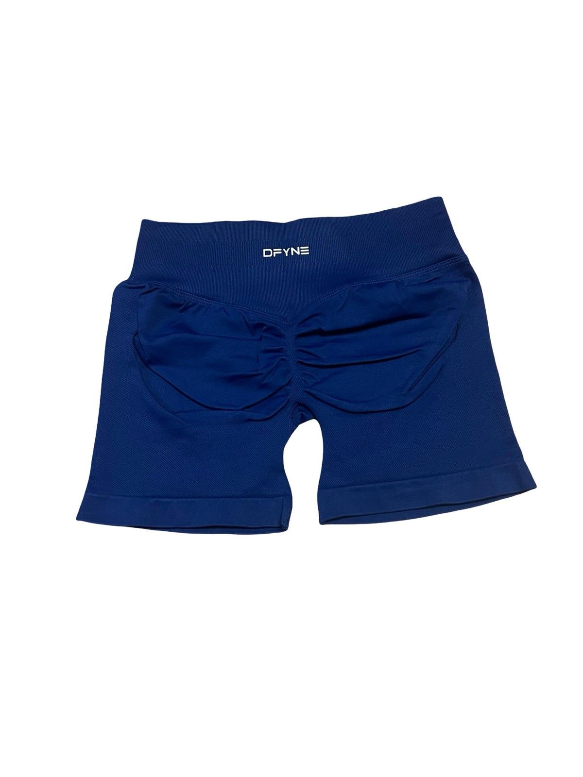 Other DFYNE Womens Scrunch Butt Shorts Size M Blue Size 25" / US 0 / IT 36 - 1 Thumbnail